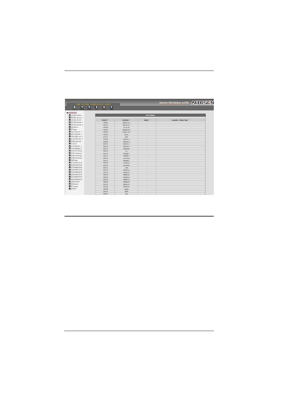 Km0832 administrator utility | ATEN ALTUSEN KM0832 User Manual | Page 48 / 137