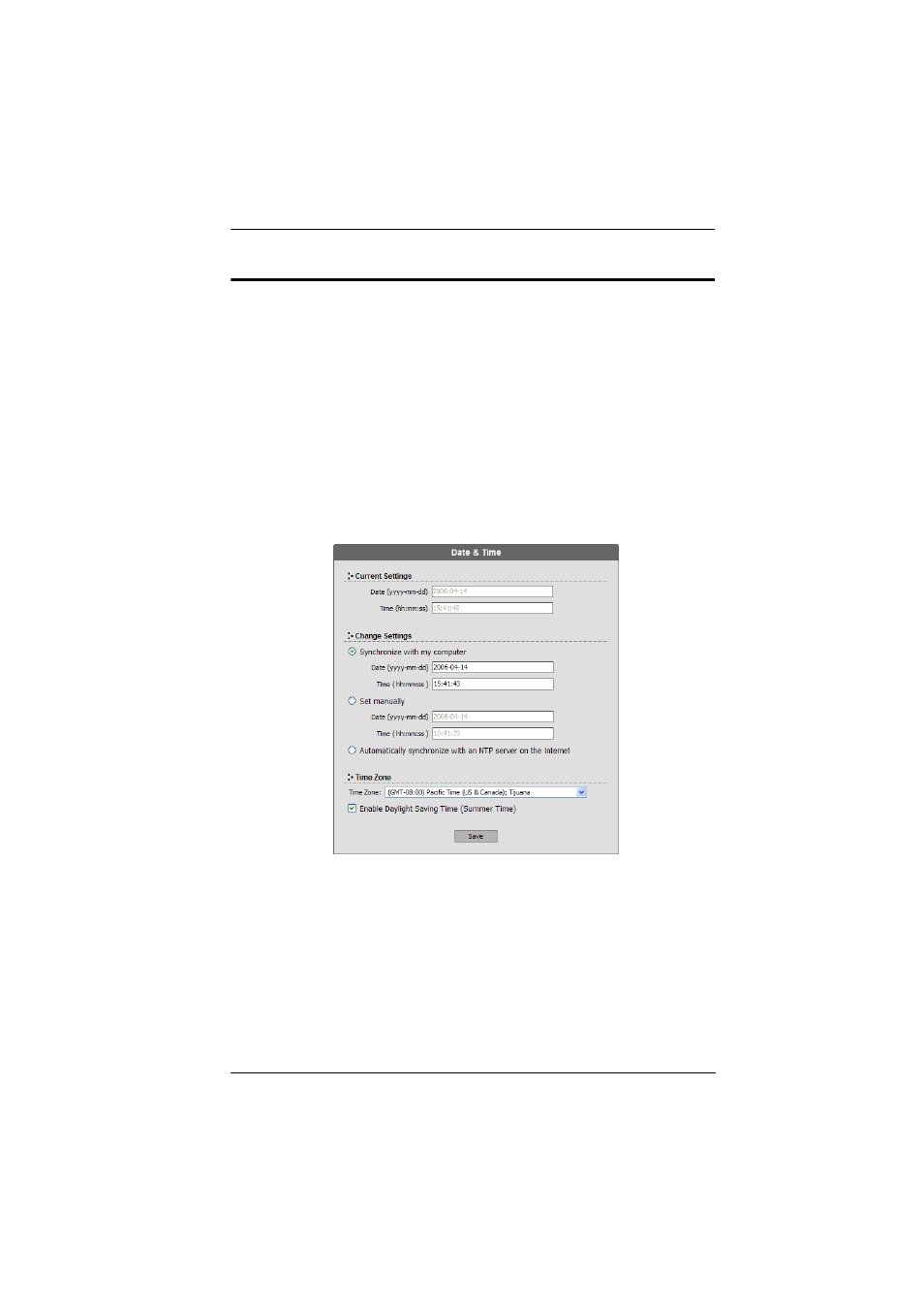 Setting the date and time | ATEN ALTUSEN KM0832 User Manual | Page 57 / 137
