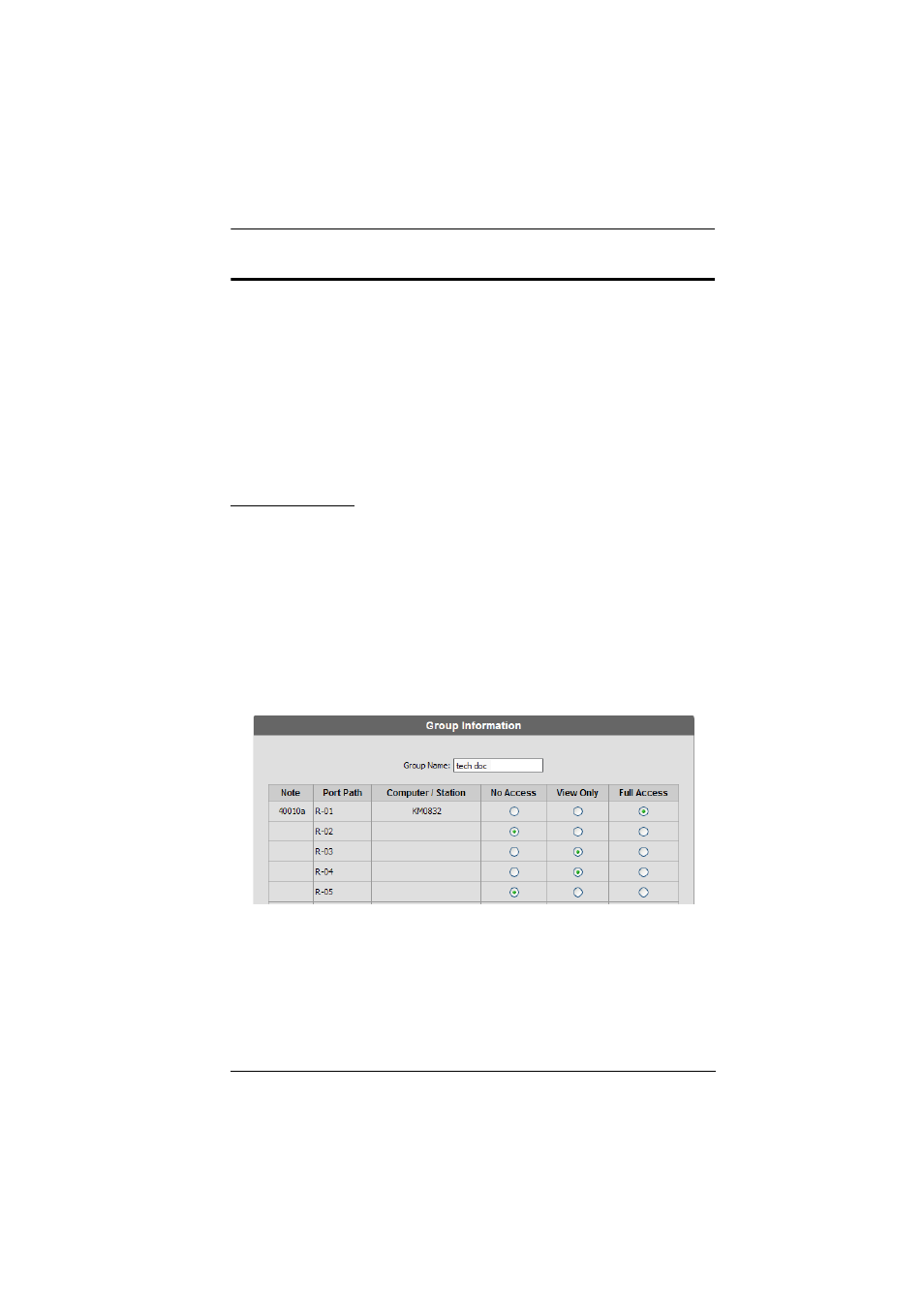 Group management, Adding groups | ATEN ALTUSEN KM0832 User Manual | Page 59 / 137