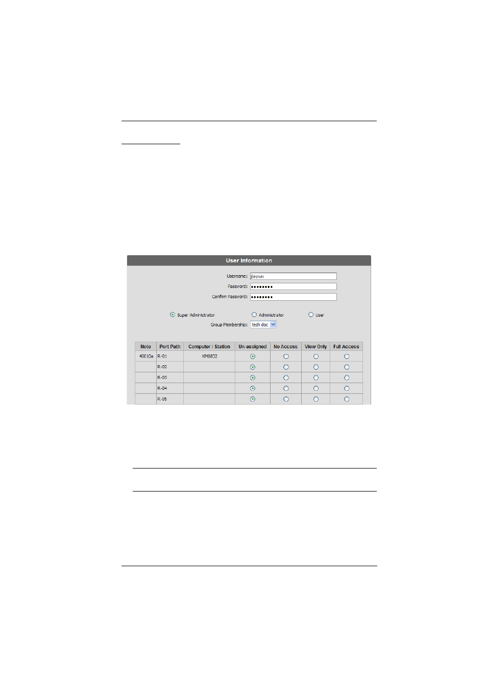 Adding users | ATEN ALTUSEN KM0832 User Manual | Page 63 / 137