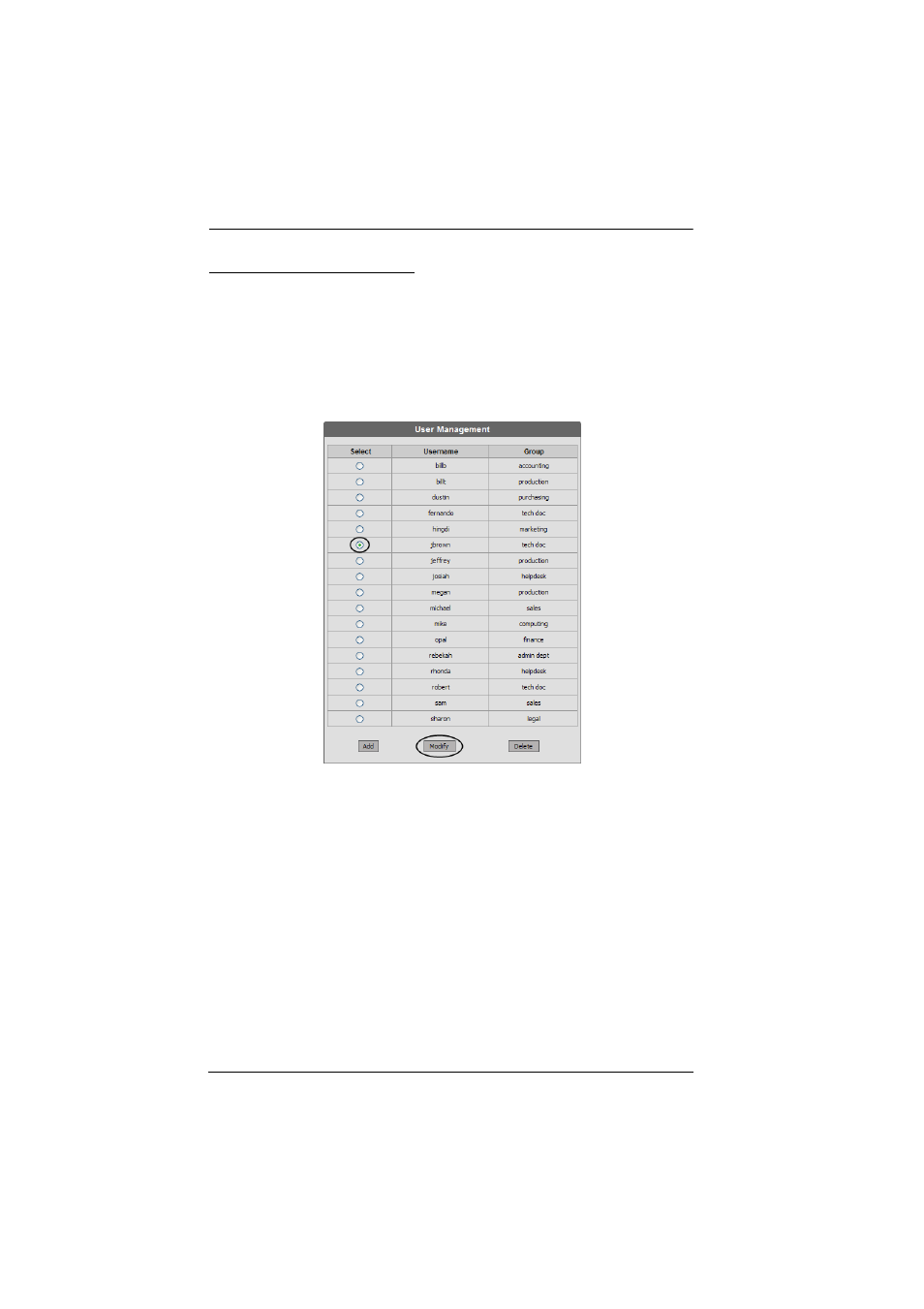 Modifying user accounts | ATEN ALTUSEN KM0832 User Manual | Page 66 / 137