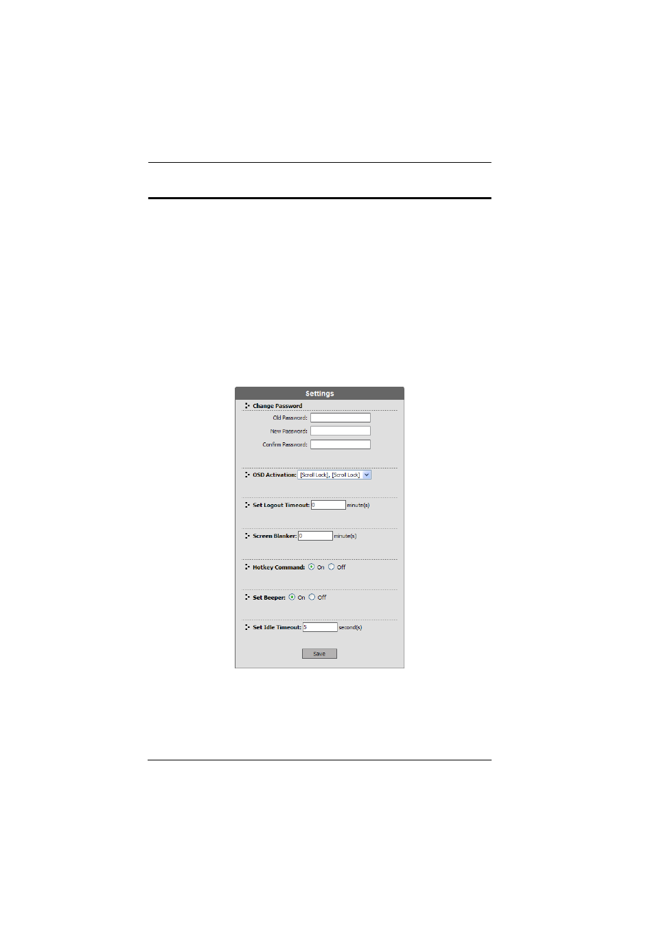 Configuring osd user settings | ATEN ALTUSEN KM0832 User Manual | Page 78 / 137
