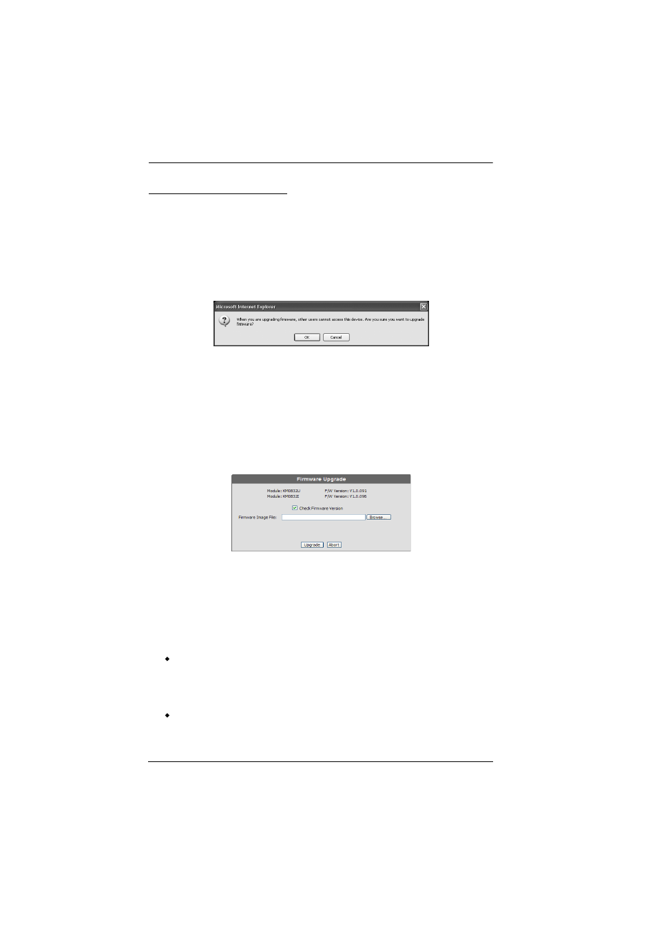 Performing the upgrade | ATEN ALTUSEN KM0832 User Manual | Page 82 / 137