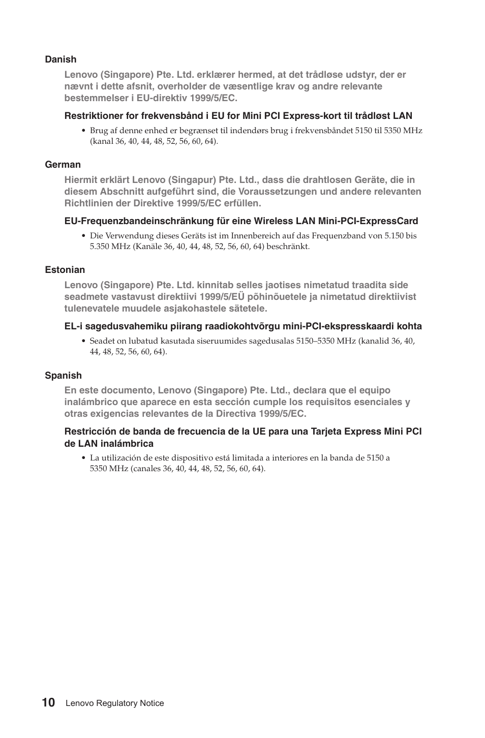 Lenovo IdeaCentre B750 All-in-One User Manual | Page 11 / 27