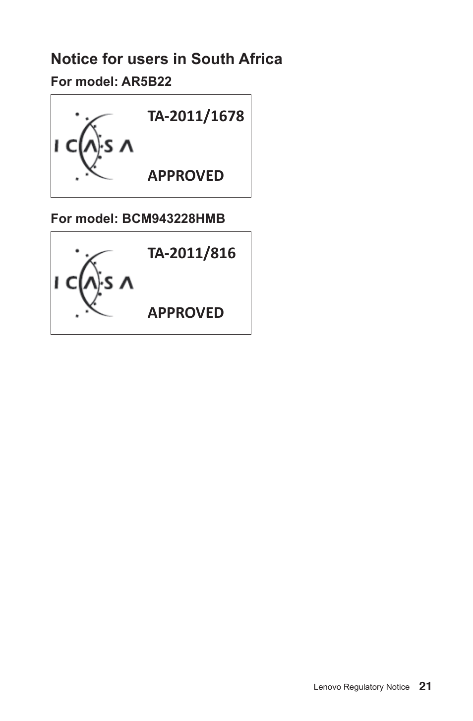 Lenovo IdeaCentre B750 All-in-One User Manual | Page 22 / 27