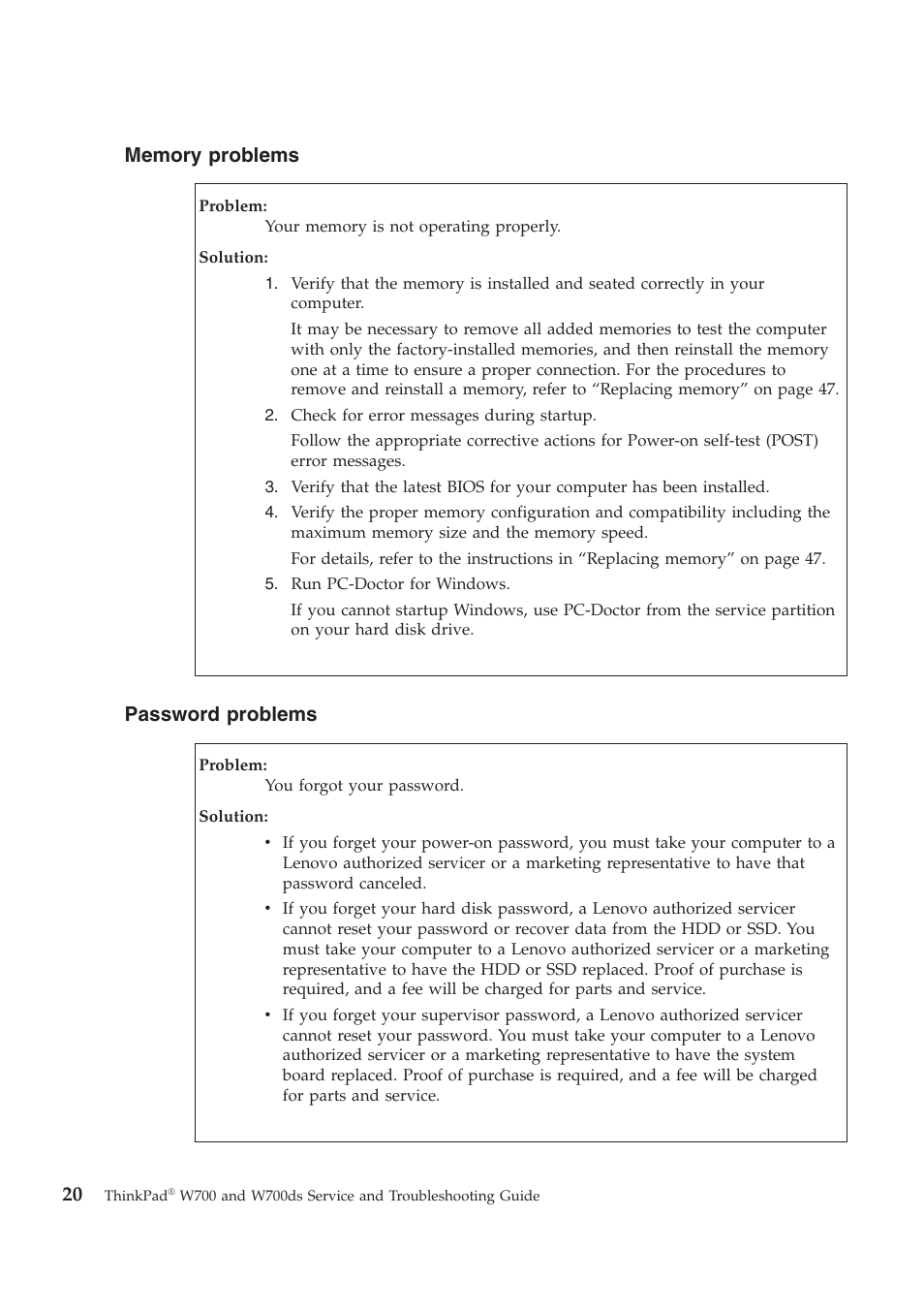 Lenovo ThinkPad W700ds User Manual | Page 28 / 90