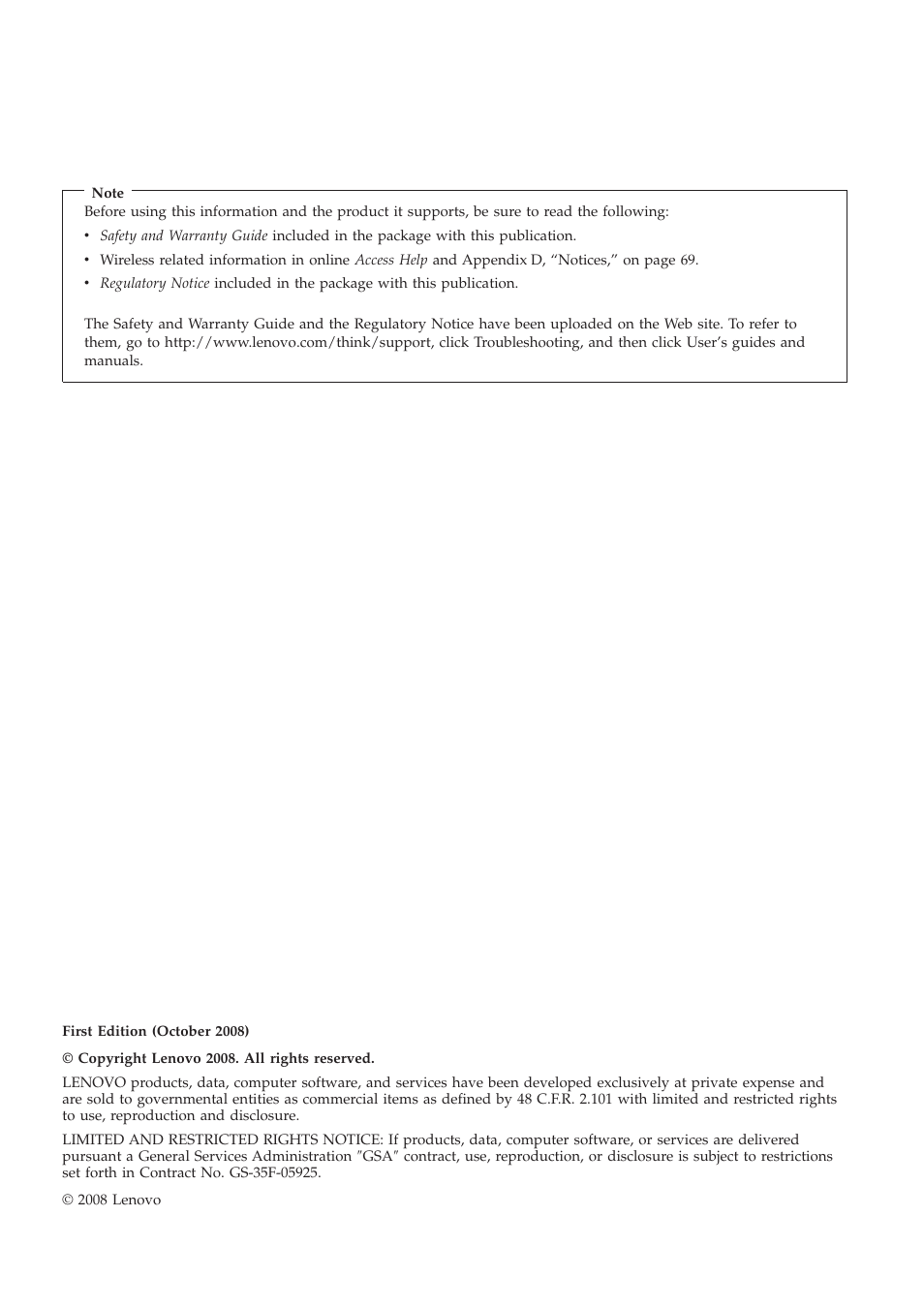 Lenovo ThinkPad W700ds User Manual | Page 4 / 90