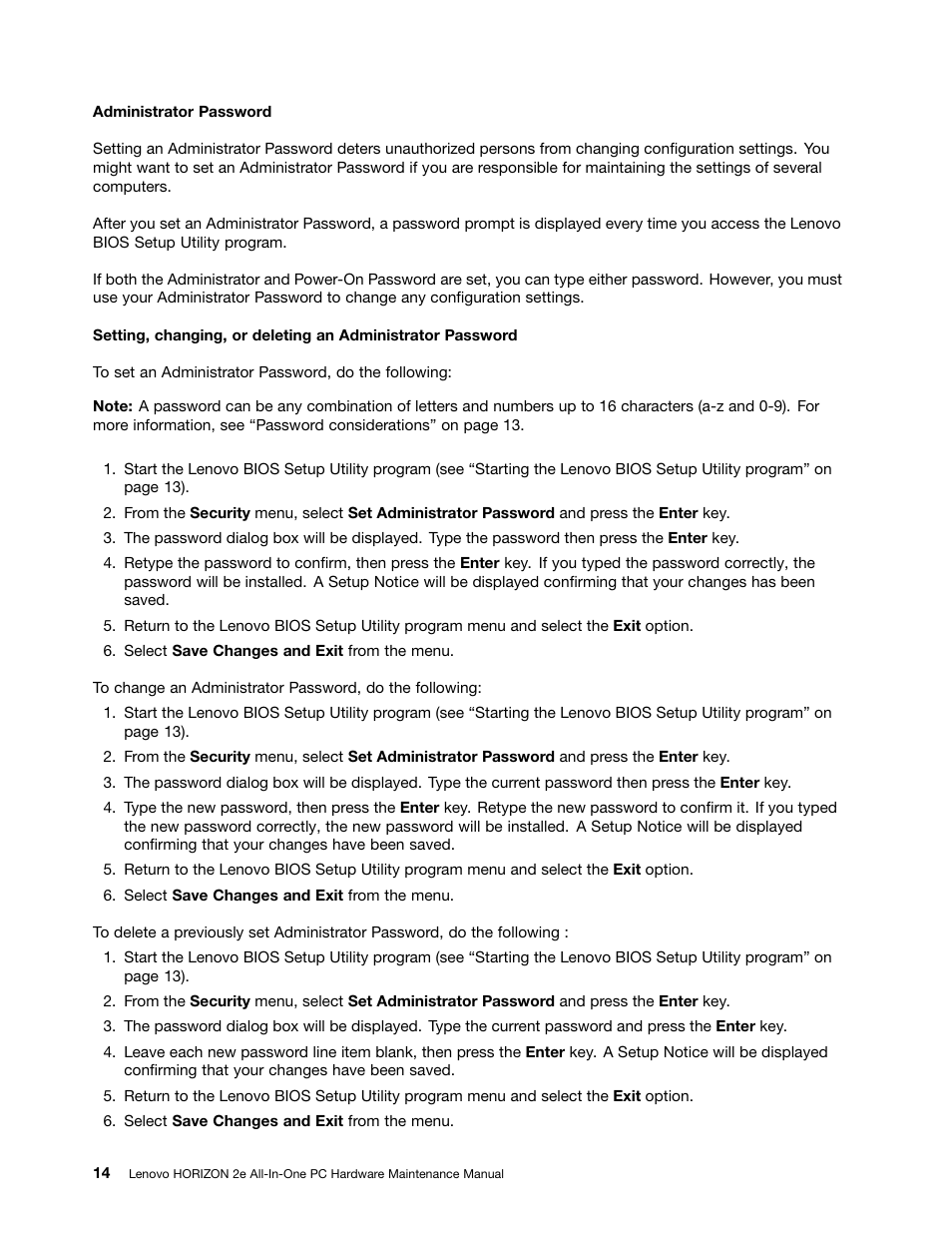 Lenovo Horizon 2e Table PC User Manual | Page 20 / 55