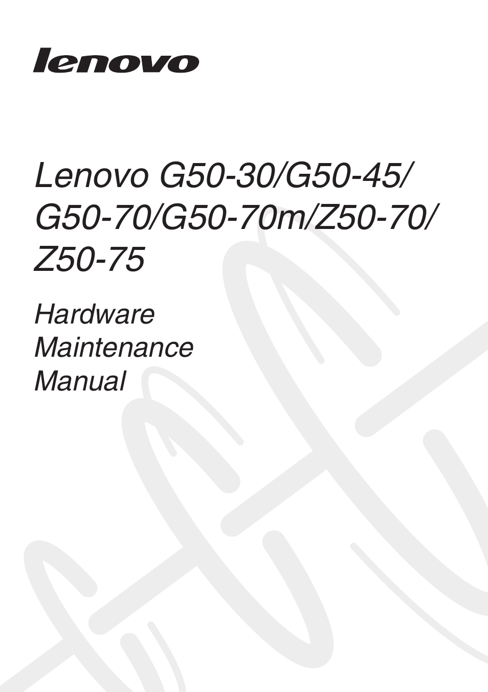 Lenovo G50-45 Notebook Lenovo User Manual | 93 pages