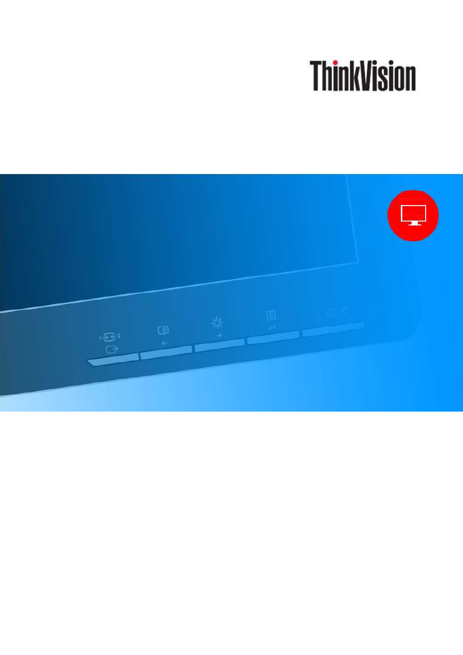 Lenovo ThinkVision Pro2820 28 inch FHD MVA LED Backlit LCD Monitor User Manual | 35 pages