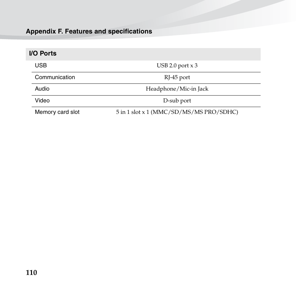 Lenovo IdeaPad S10-3s User Manual | Page 124 / 130