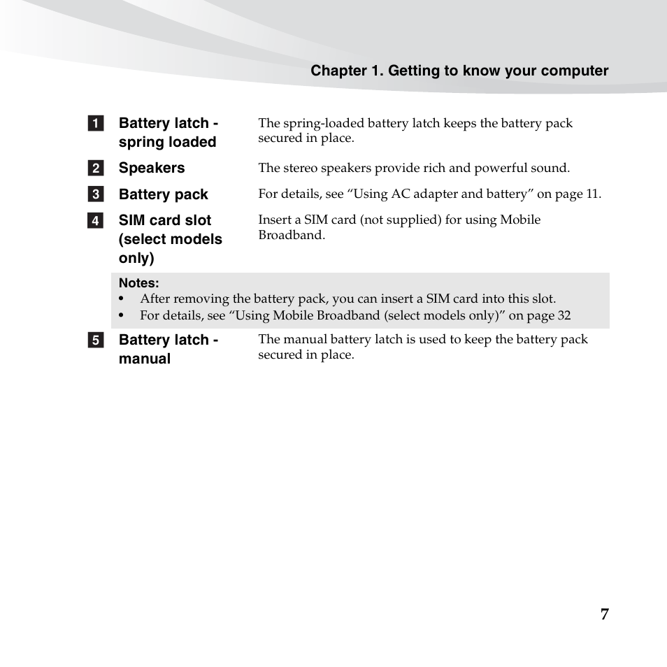 Lenovo IdeaPad S10-3s User Manual | Page 21 / 130