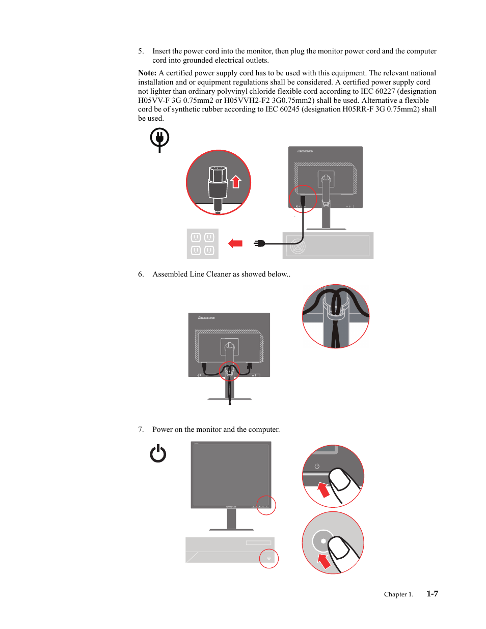 Lenovo ThinkVision LT1913p 19-inch Square IPS WLED Backlit LCD Monitor User Manual | Page 11 / 37