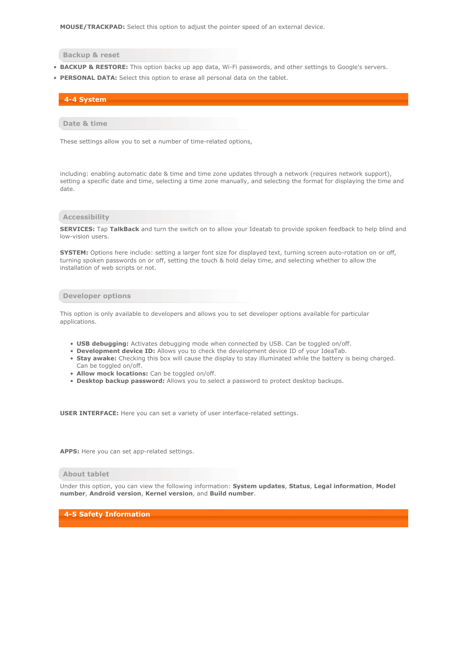 Lenovo A2109 Tablet User Manual | Page 19 / 23