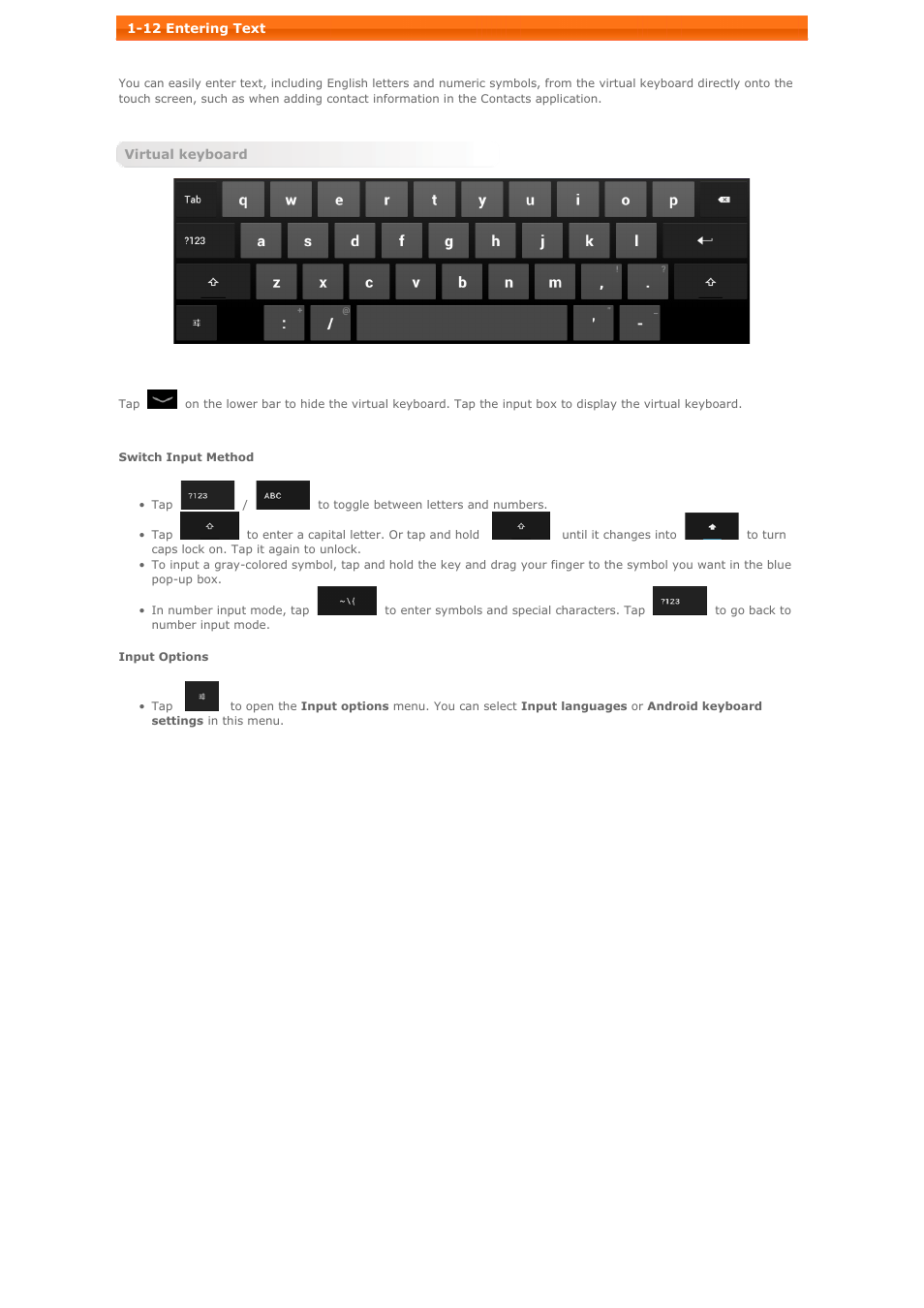 Lenovo A2109 Tablet User Manual | Page 7 / 23