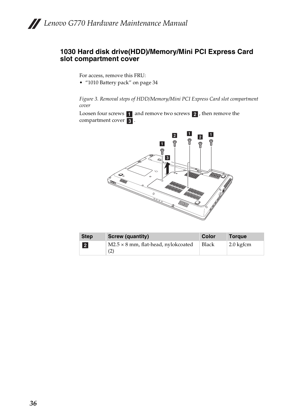 Lenovo g770 hardware maintenance manual | Lenovo G770 Notebook User Manual | Page 40 / 89