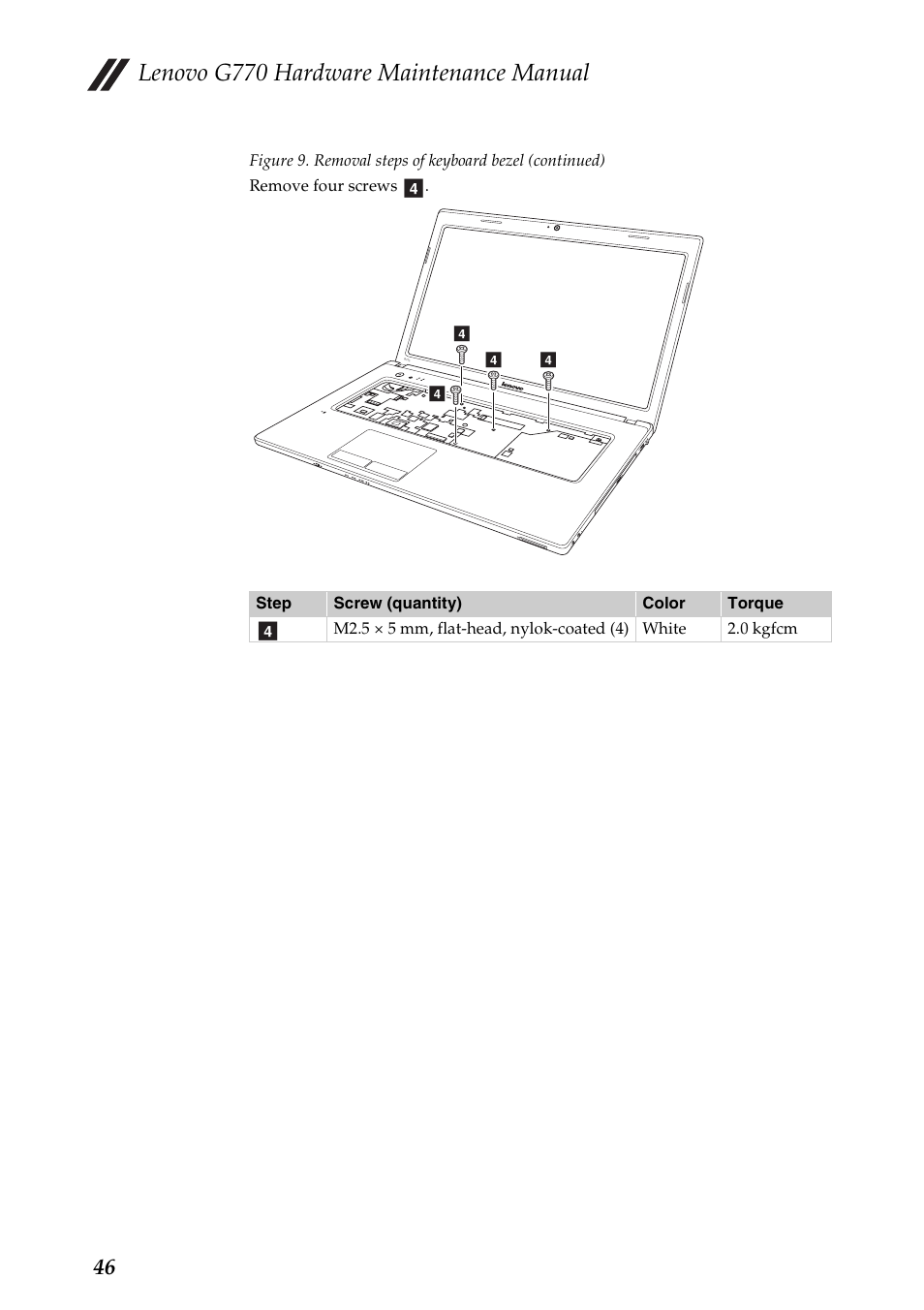 Lenovo g770 hardware maintenance manual | Lenovo G770 Notebook User Manual | Page 50 / 89