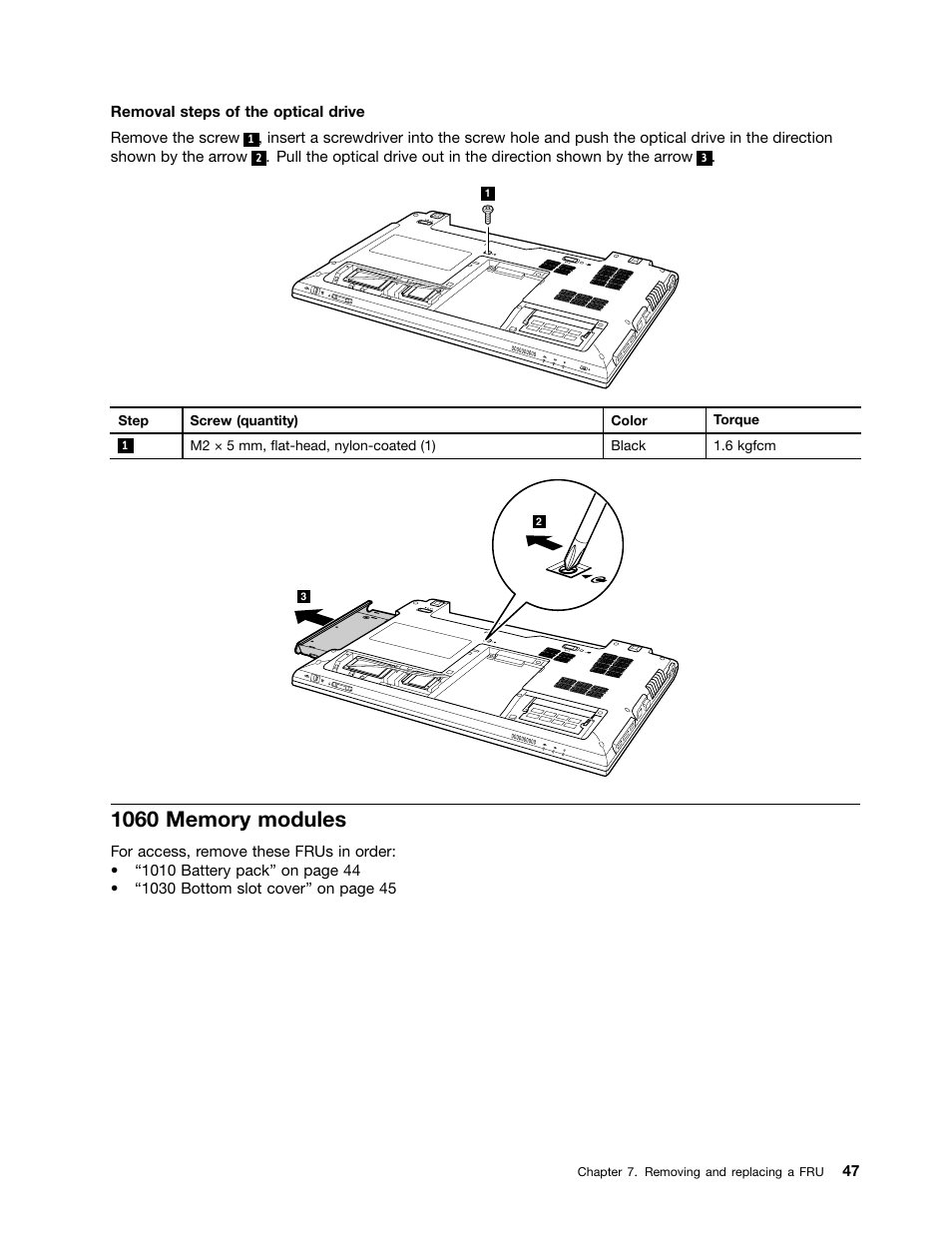 1060 memory modules | Lenovo B470e Notebook User Manual | Page 53 / 92