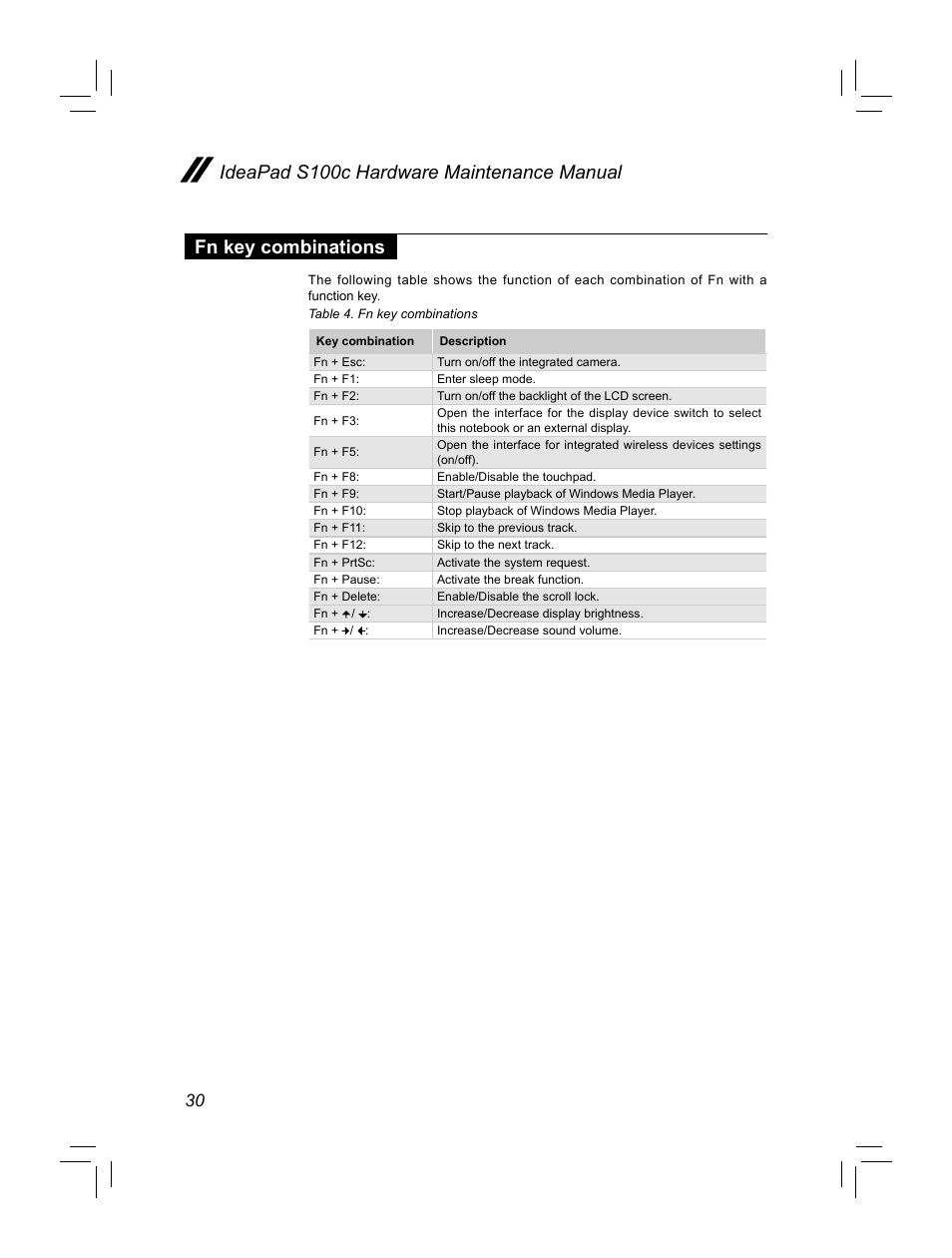 Lenovo IdeaPad S100c Notebook User Manual | Page 34 / 89