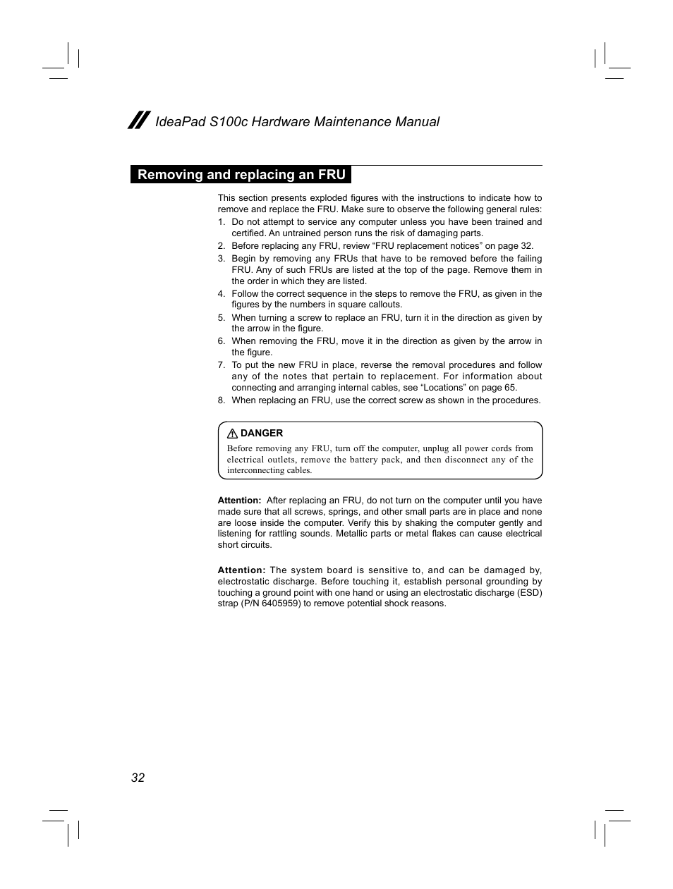 Lenovo IdeaPad S100c Notebook User Manual | Page 36 / 89