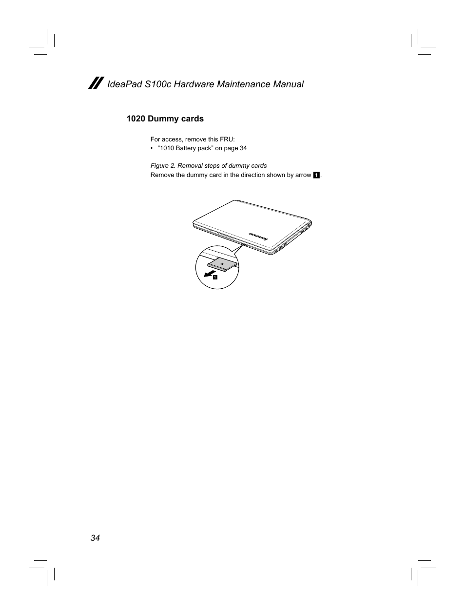 Ideapad s100c hardware maintenance manual | Lenovo IdeaPad S100c Notebook User Manual | Page 38 / 89