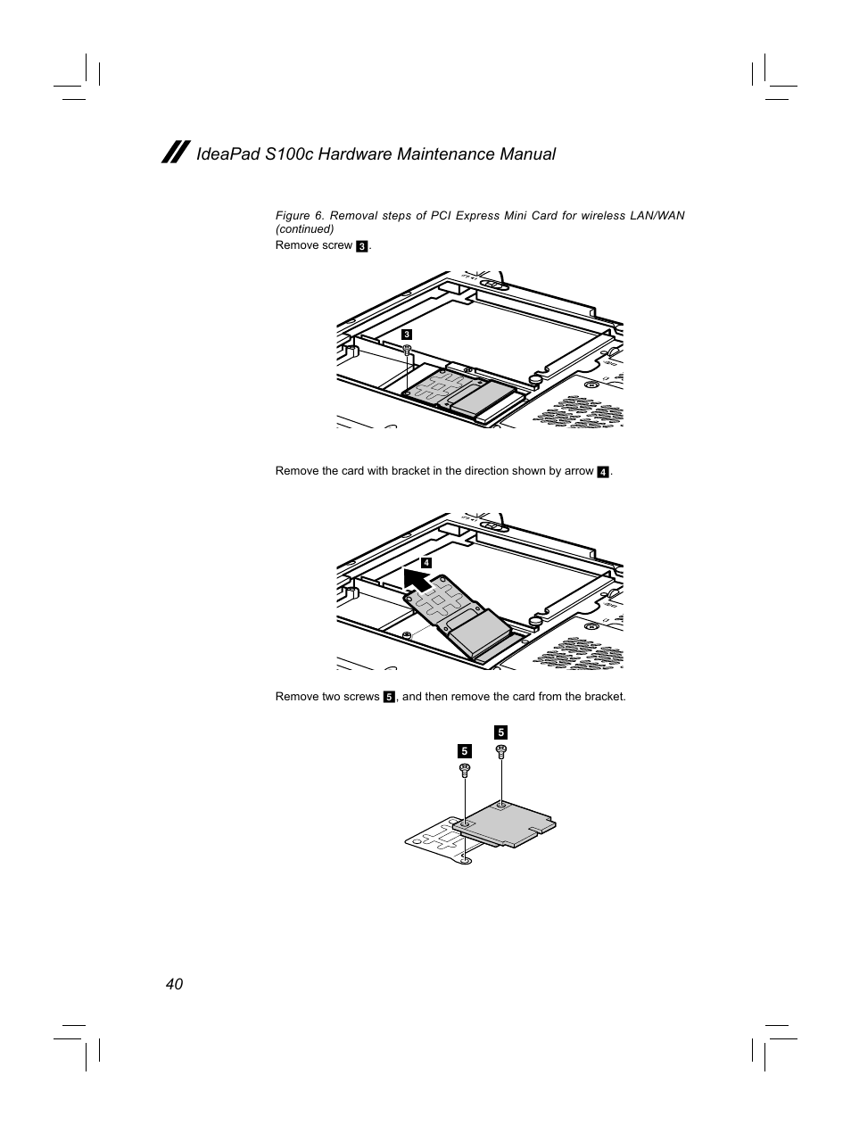 Ideapad s100c hardware maintenance manual | Lenovo IdeaPad S100c Notebook User Manual | Page 44 / 89