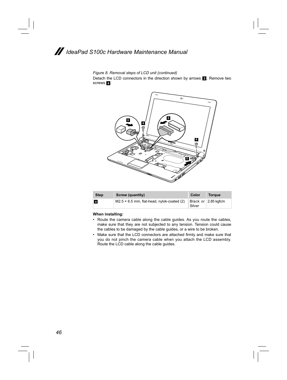 Ideapad s100c hardware maintenance manual | Lenovo IdeaPad S100c Notebook User Manual | Page 50 / 89