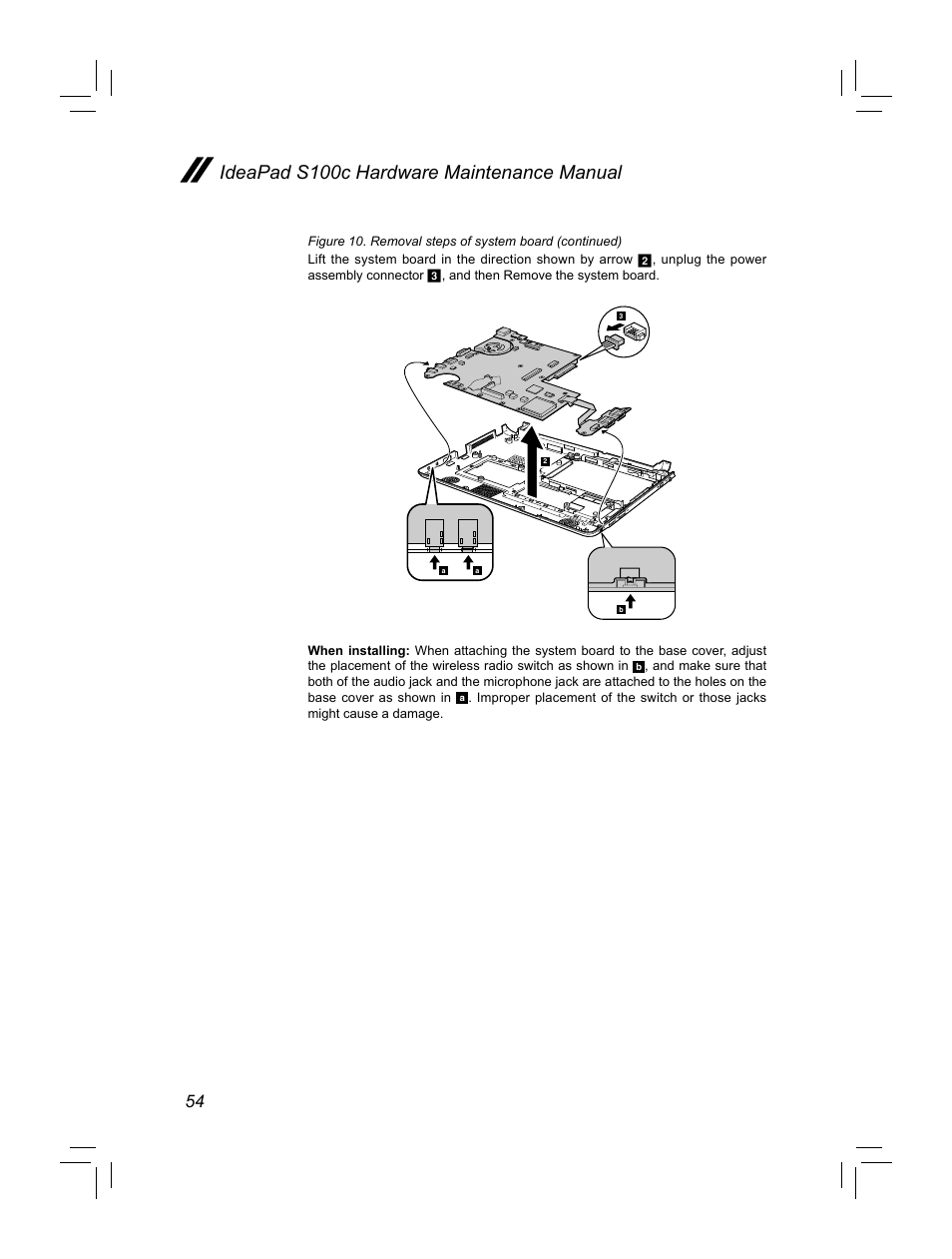 Ideapad s100c hardware maintenance manual | Lenovo IdeaPad S100c Notebook User Manual | Page 58 / 89