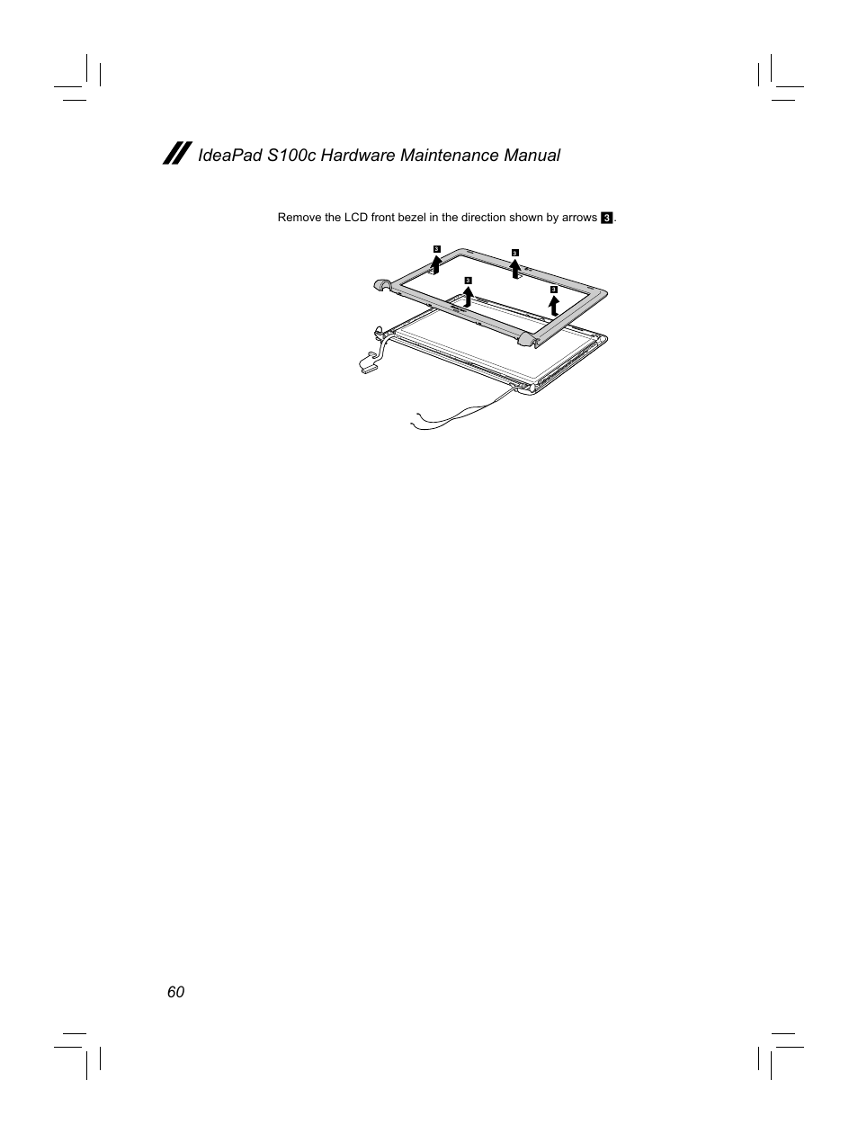 Ideapad s100c hardware maintenance manual | Lenovo IdeaPad S100c Notebook User Manual | Page 64 / 89
