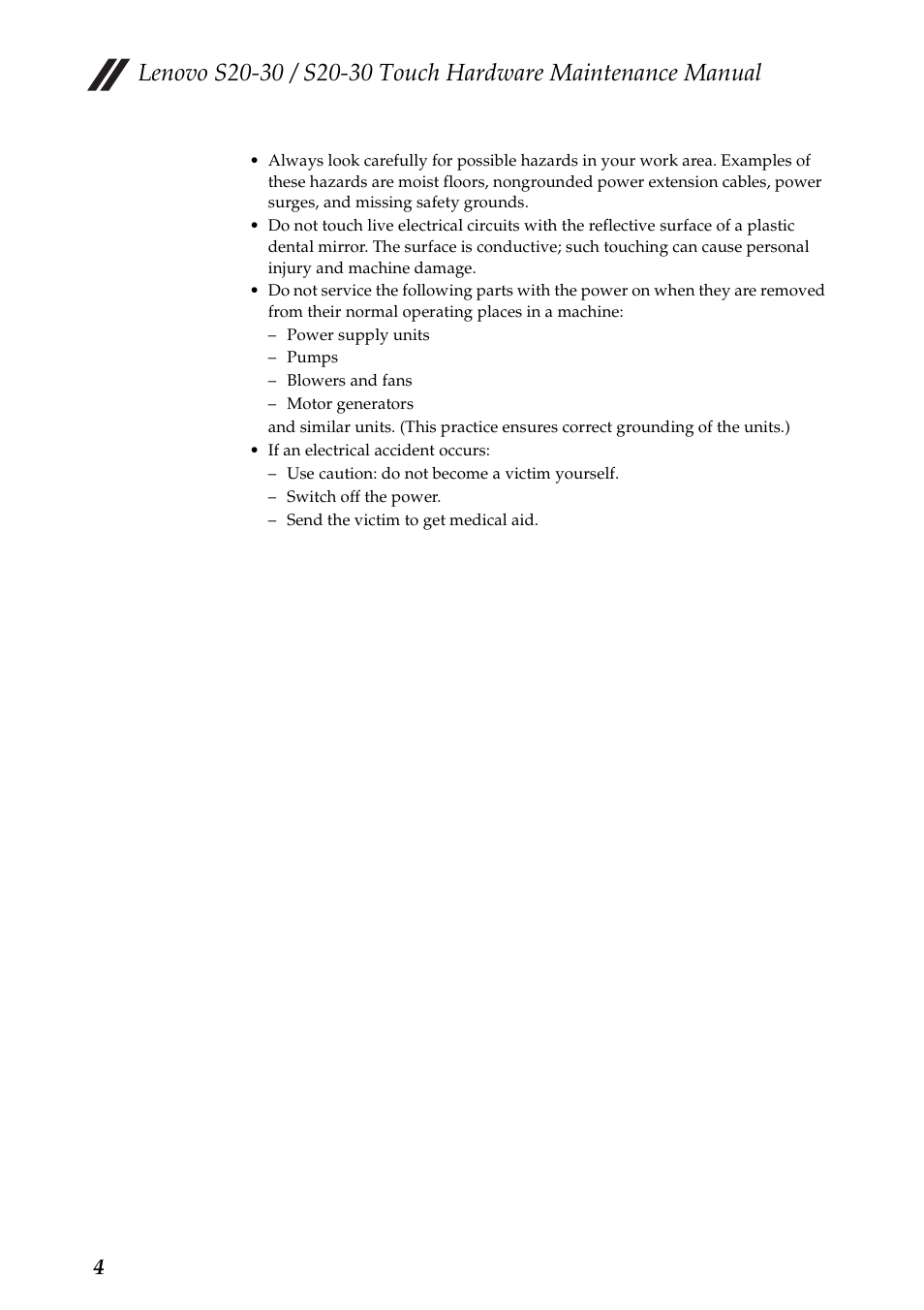 Lenovo S20-30 Touch Notebook User Manual | Page 8 / 82