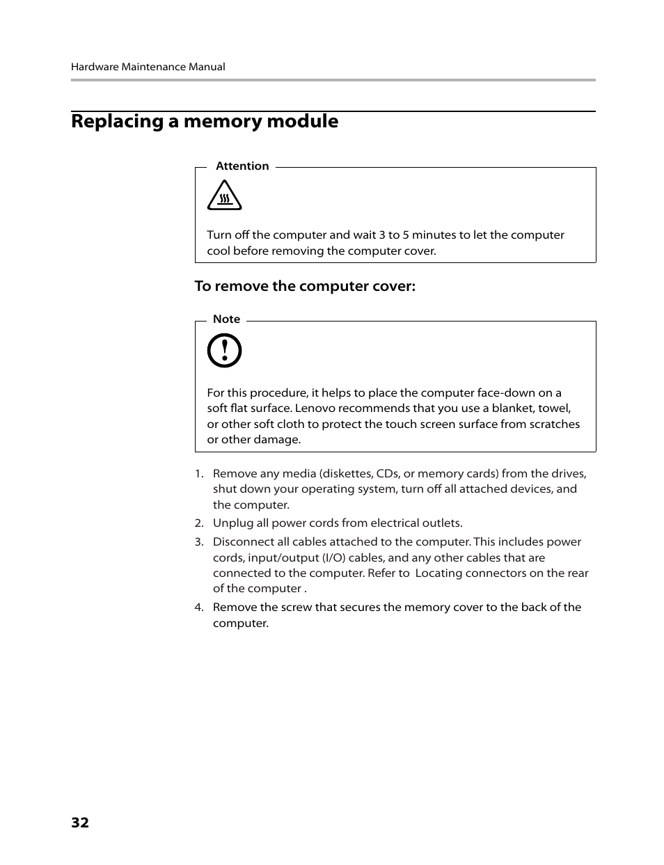 Lenovo 3000 C305 All-In-One User Manual | Page 34 / 71