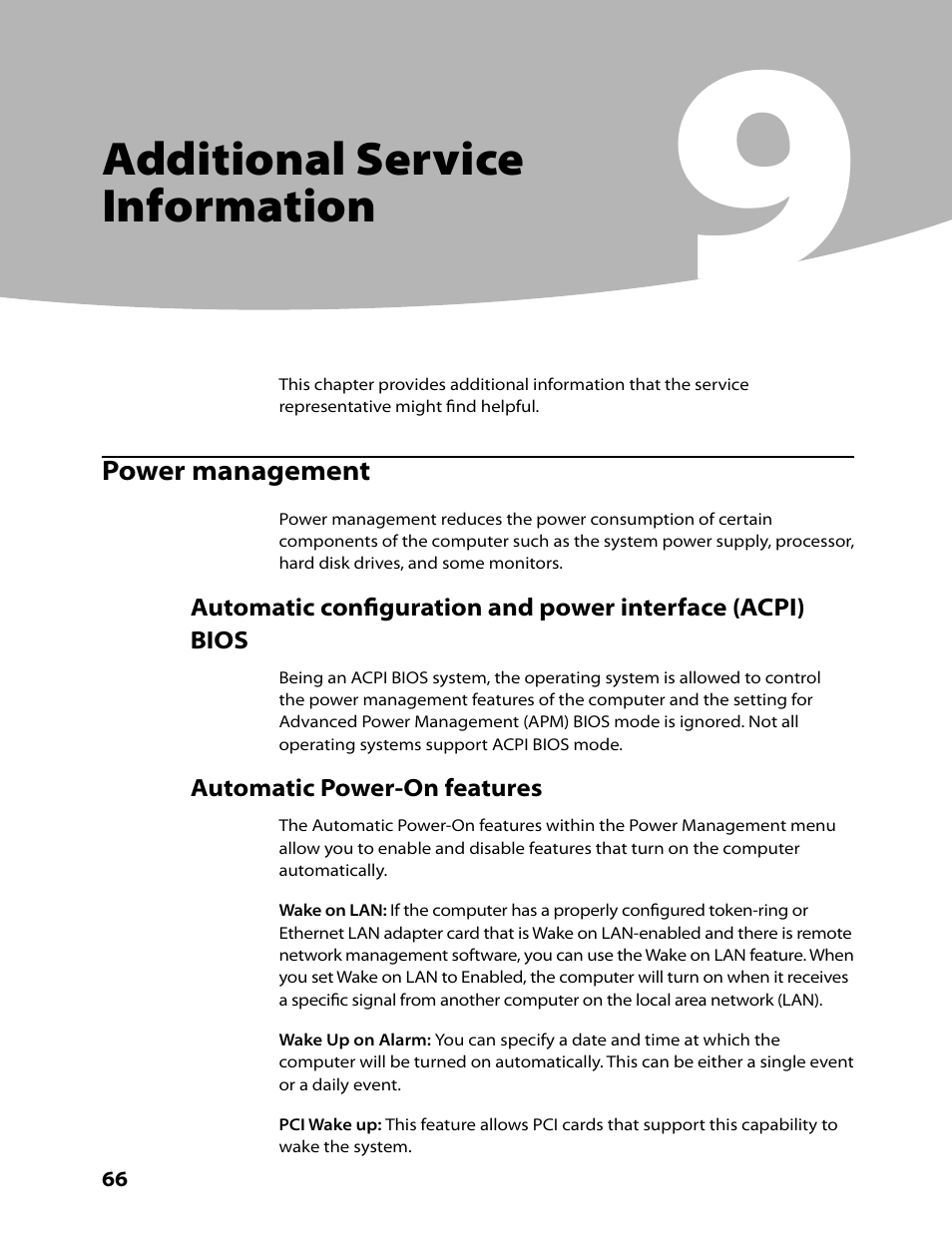 Additional service information | Lenovo 3000 C305 All-In-One User Manual | Page 69 / 71