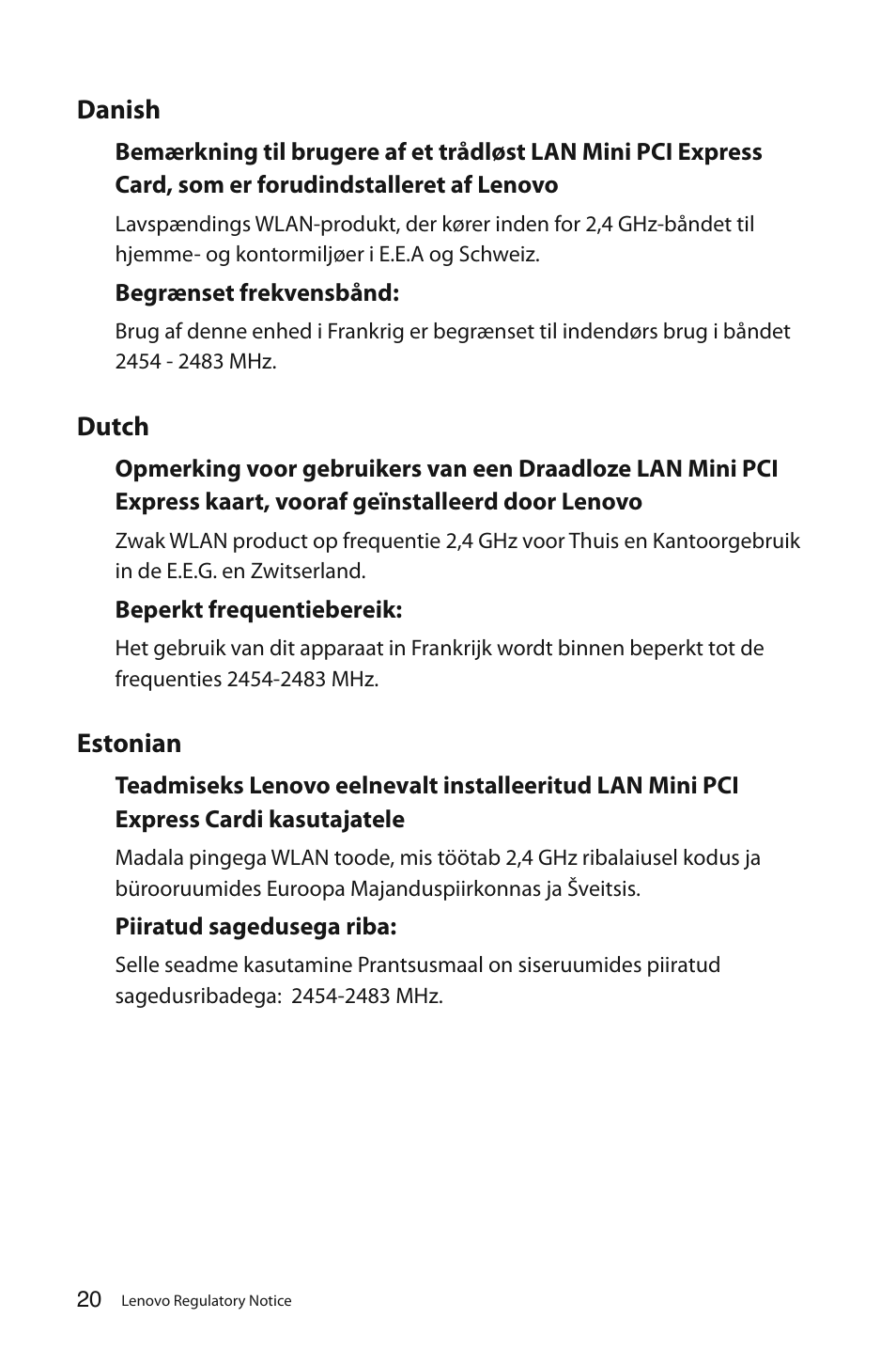 Lenovo C325 All-In-One User Manual | Page 21 / 37