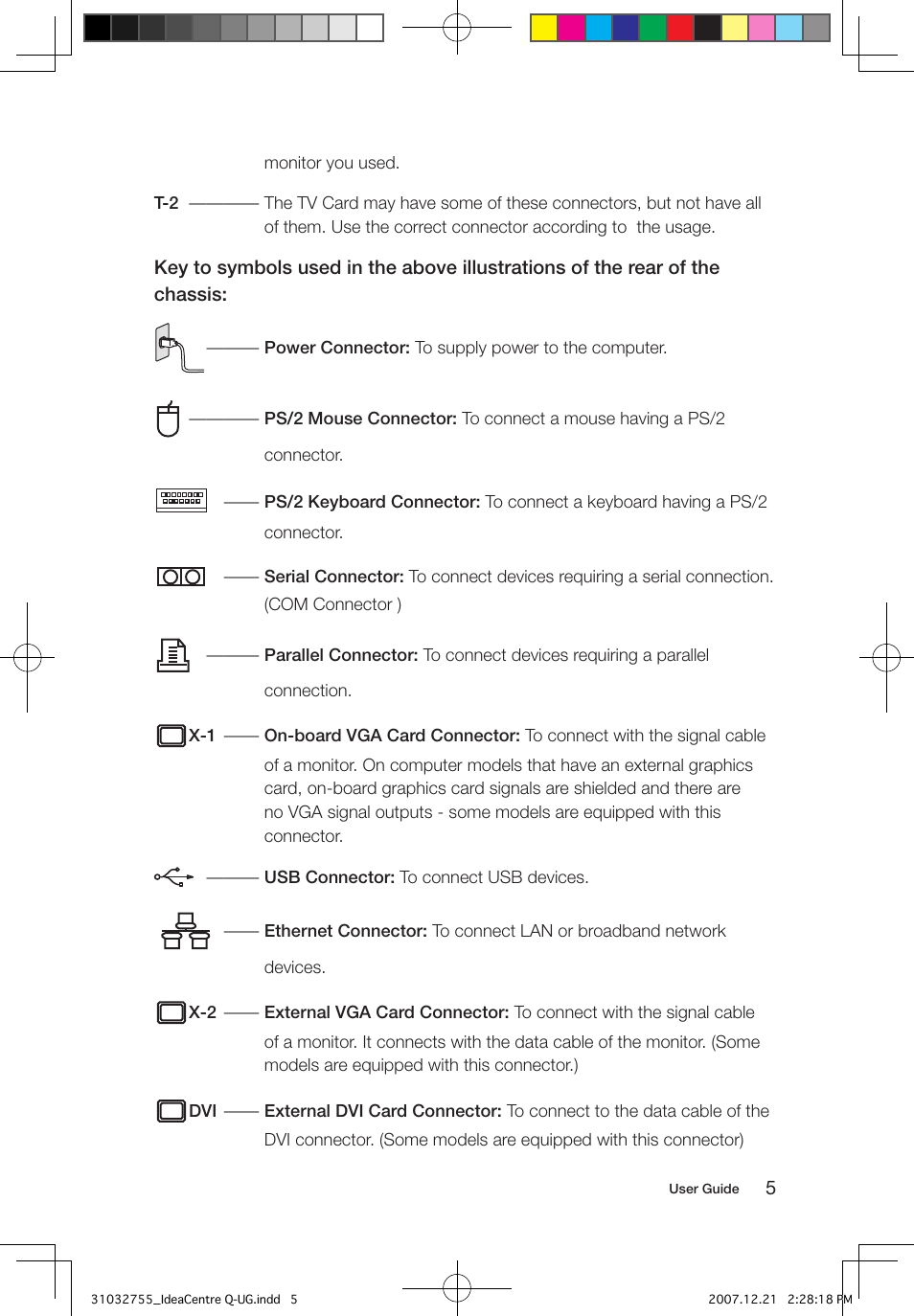 Lenovo IdeaCentre Q200 User Manual | Page 10 / 49