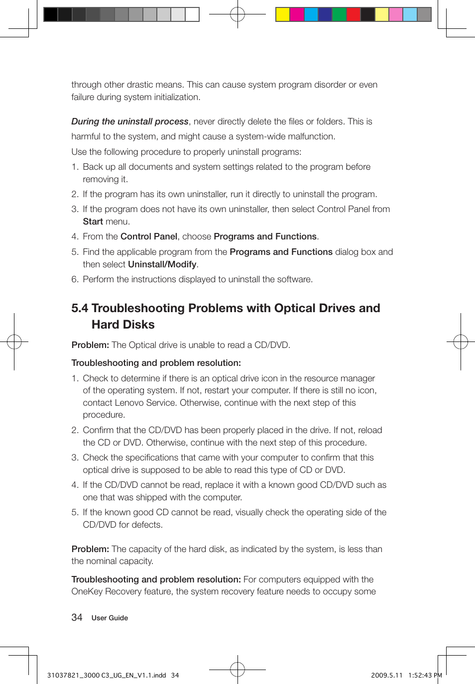 Lenovo 3000 C305 All-In-One User Manual | Page 39 / 41