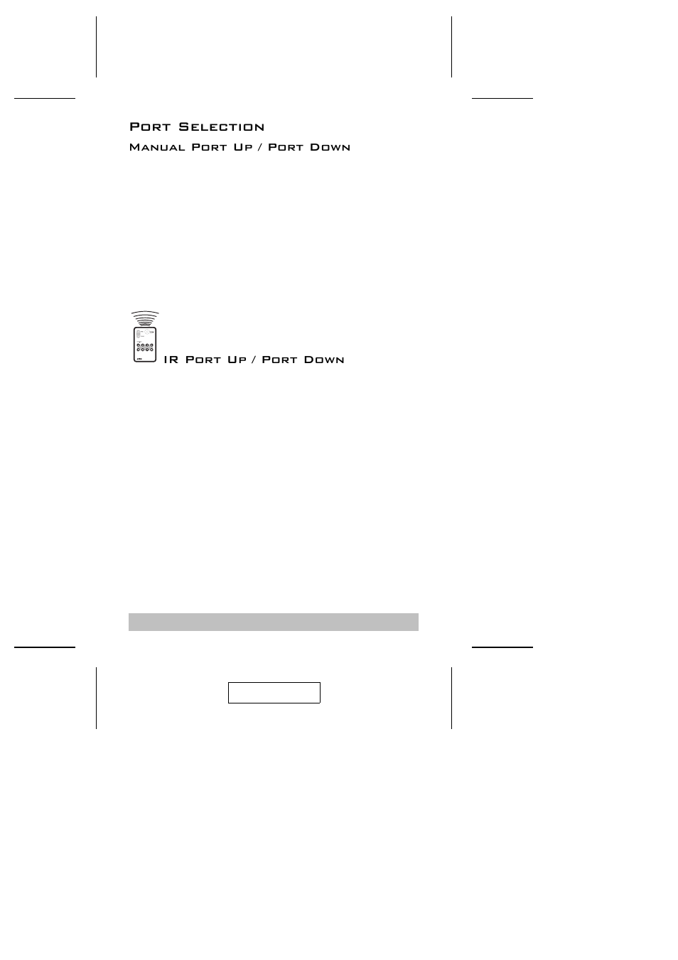 Port selection | ATEN VS-881 User Manual | Page 12 / 16