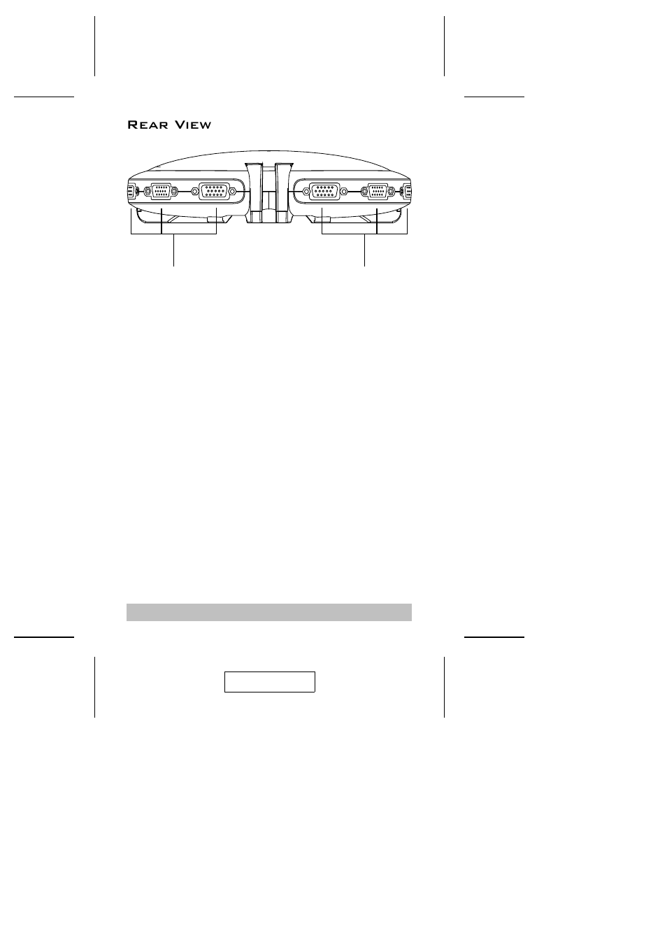 Rear view | ATEN VS-881 User Manual | Page 7 / 16