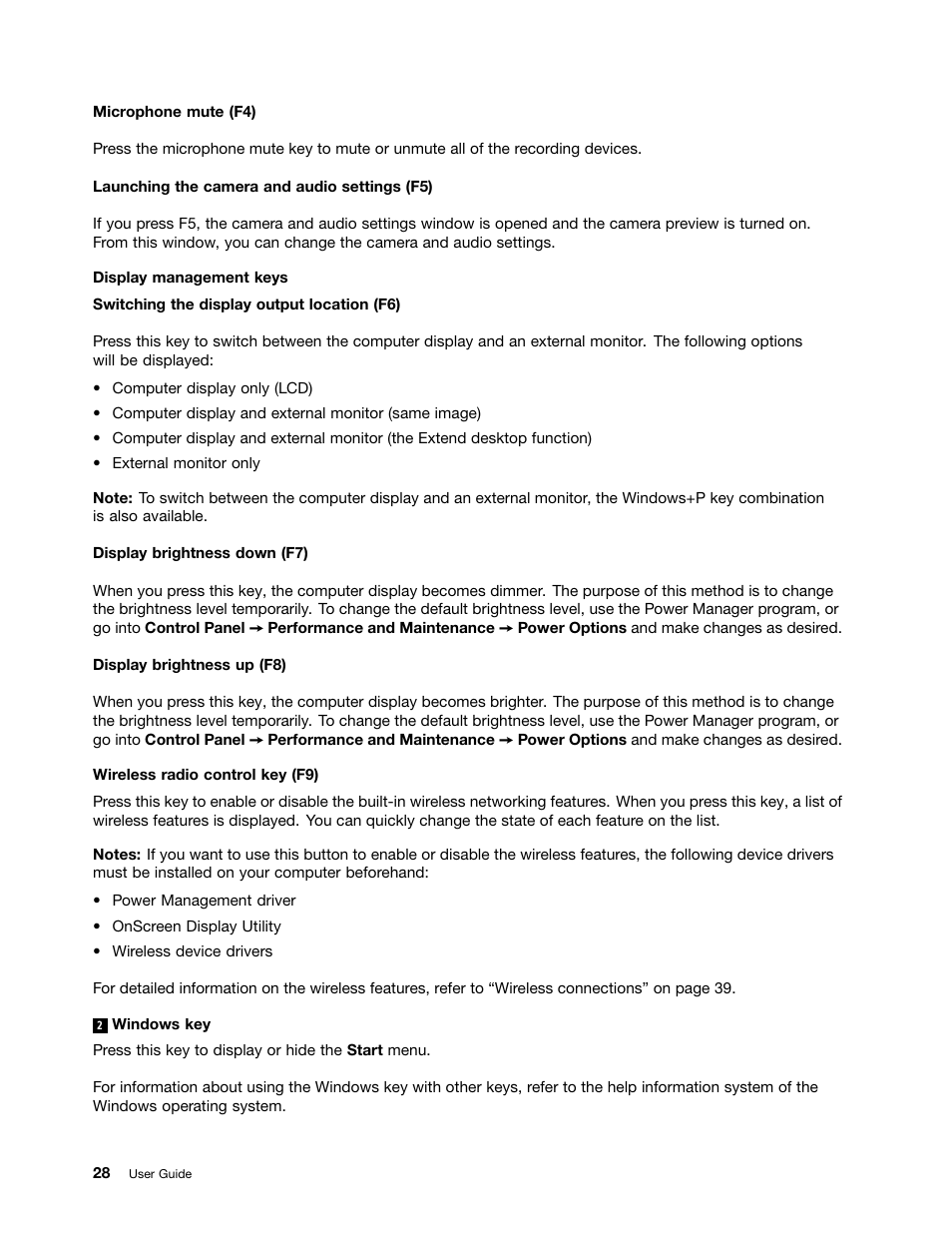 Lenovo ThinkPad Edge E525 User Manual | Page 46 / 168
