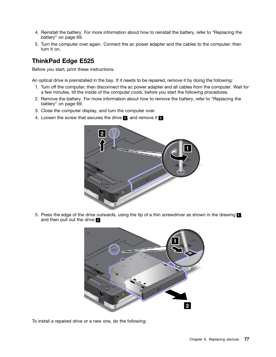 Thinkpad edge e525 | Lenovo ThinkPad Edge E525 User Manual | Page 95 / 168