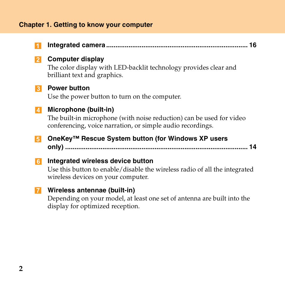 Lenovo IdeaPad S10 FR User Manual | Page 10 / 154