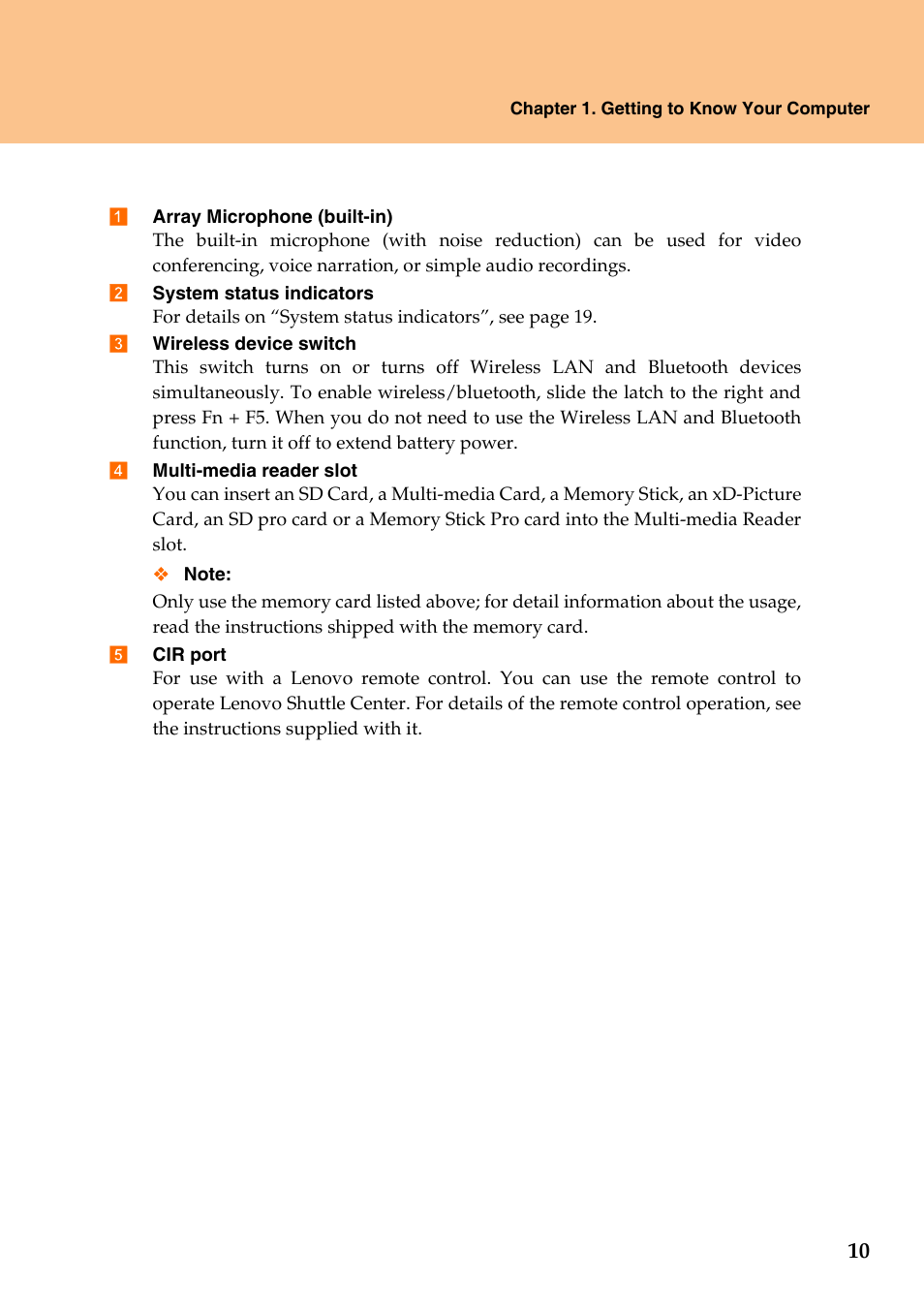 Lenovo IdeaPad Y510 User Manual | Page 15 / 77