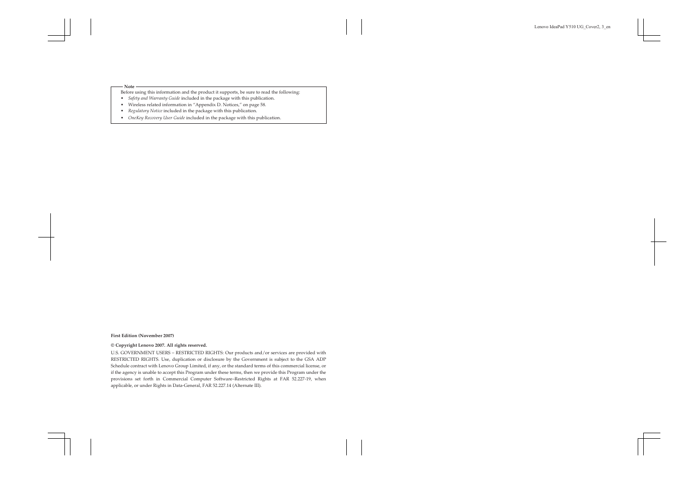 Lenovo IdeaPad Y510 User Manual | Page 2 / 77