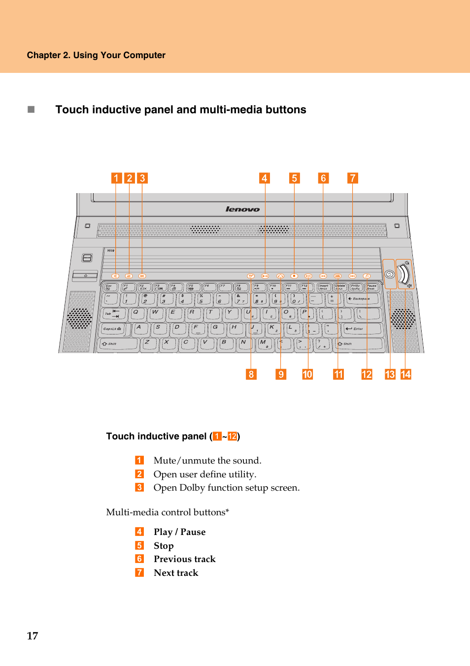 Lenovo IdeaPad Y510 User Manual | Page 22 / 77