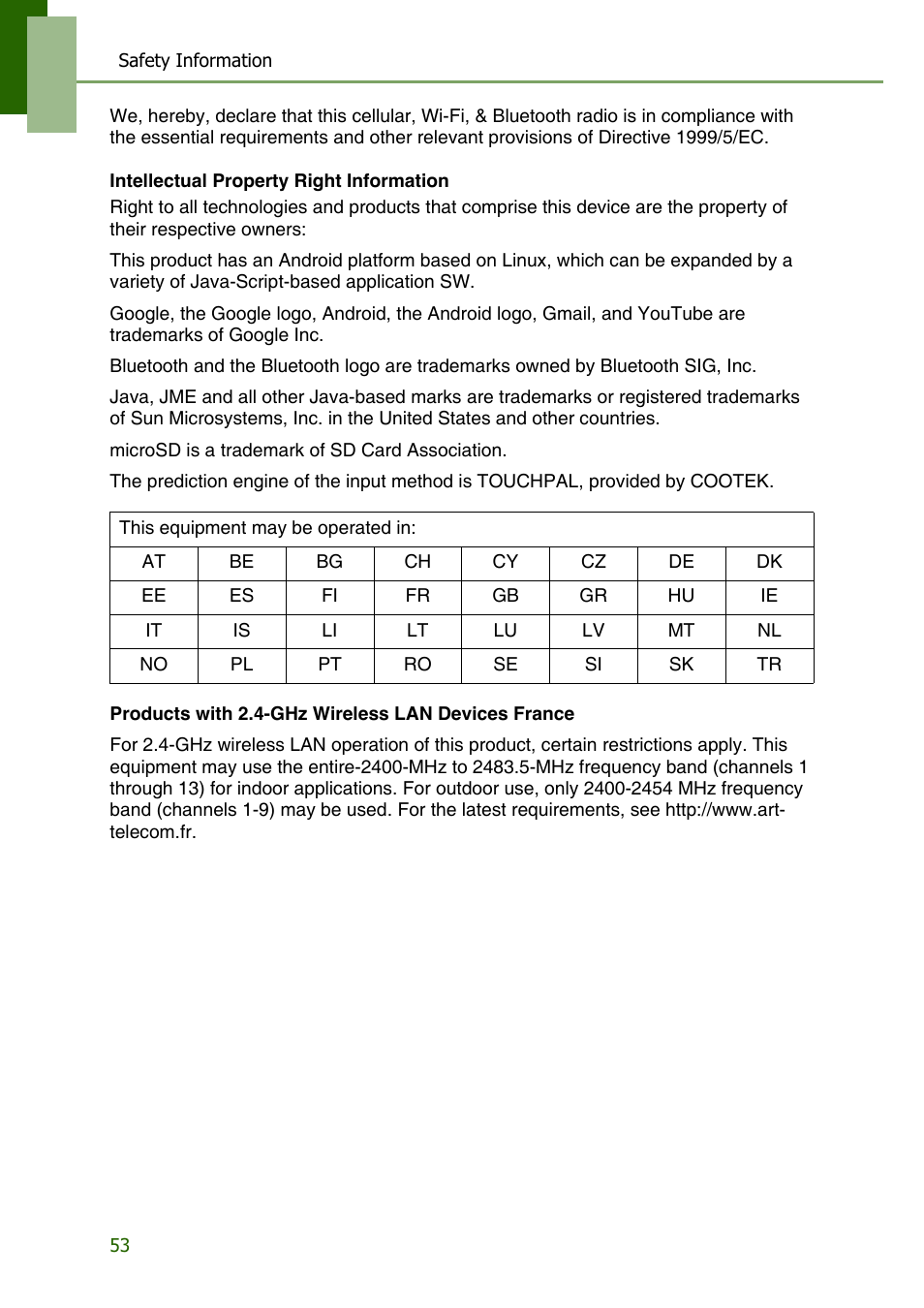 Lenovo S2109 Tablet User Manual | Page 56 / 56