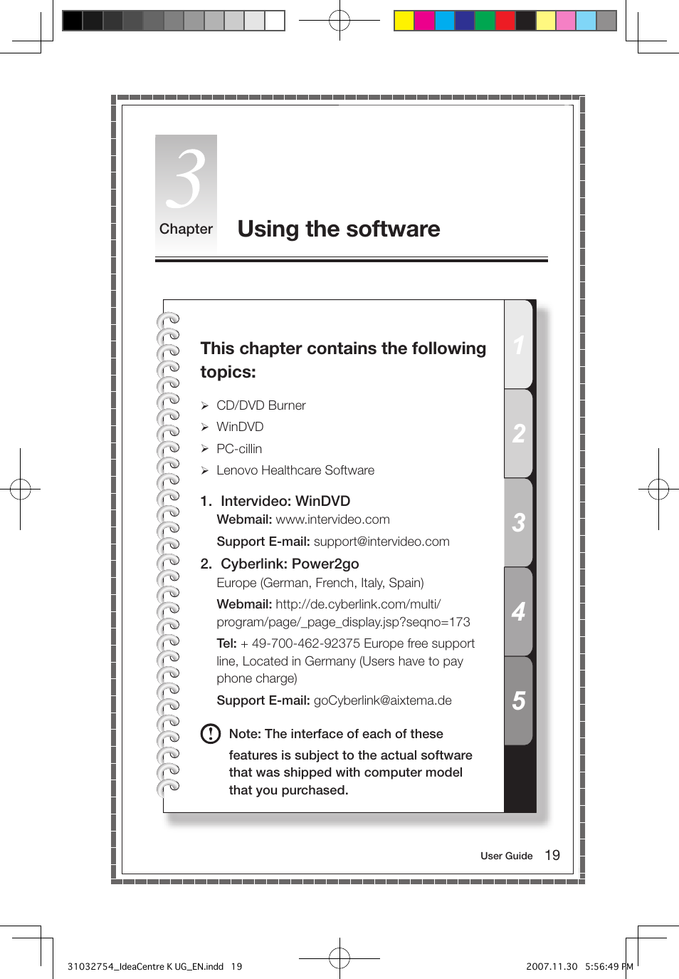 Using the software | Lenovo IdeaCentre K200 User Manual | Page 24 / 39