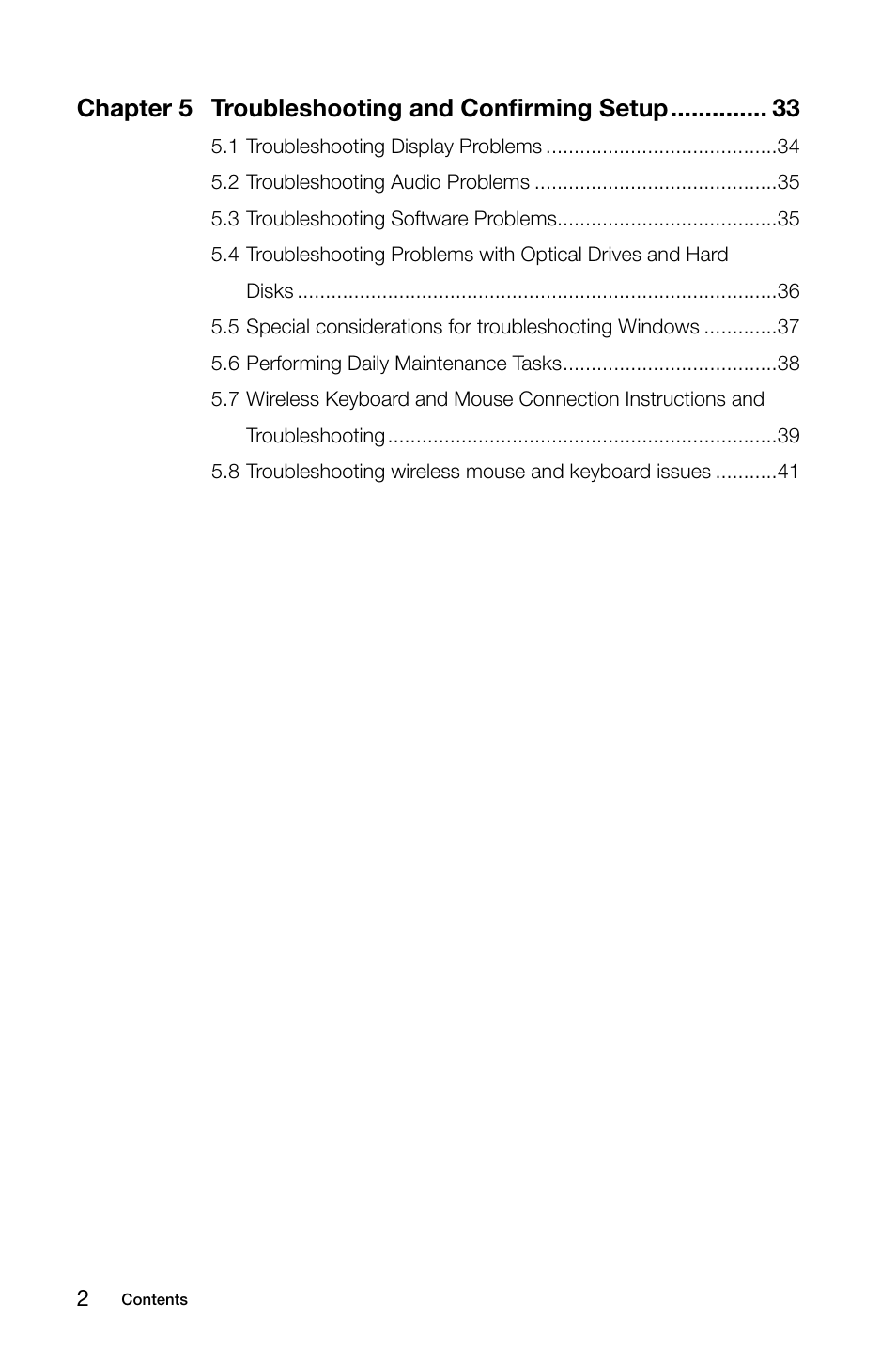 Troubleshooting and confirming setup chapter 5 | Lenovo IdeaCentre B520e User Manual | Page 5 / 49