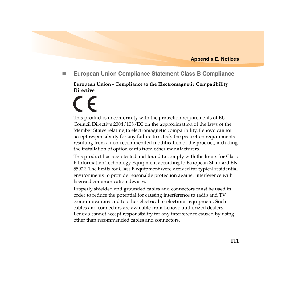 Lenovo IdeaPad U450 User Manual | Page 125 / 142