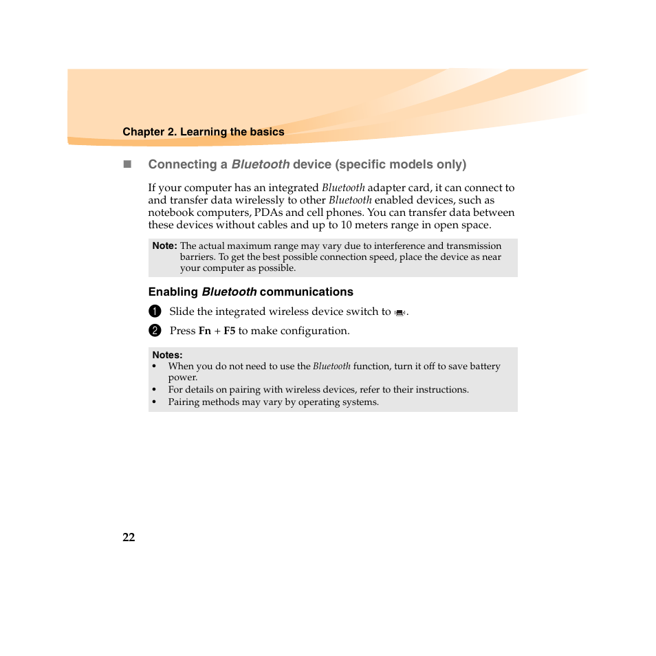 Lenovo IdeaPad U450 User Manual | Page 36 / 142