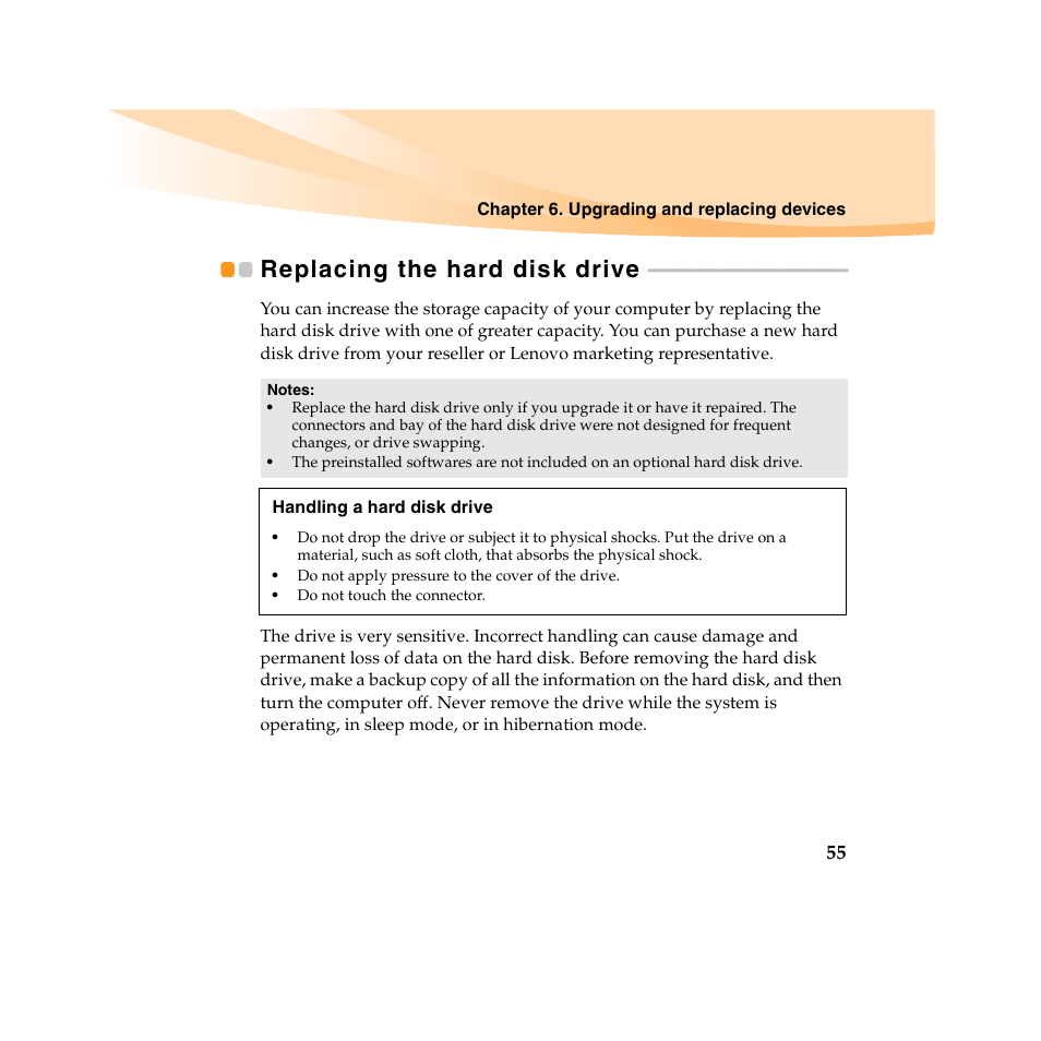 Replacing the hard disk drive | Lenovo IdeaPad U450 User Manual | Page 69 / 142