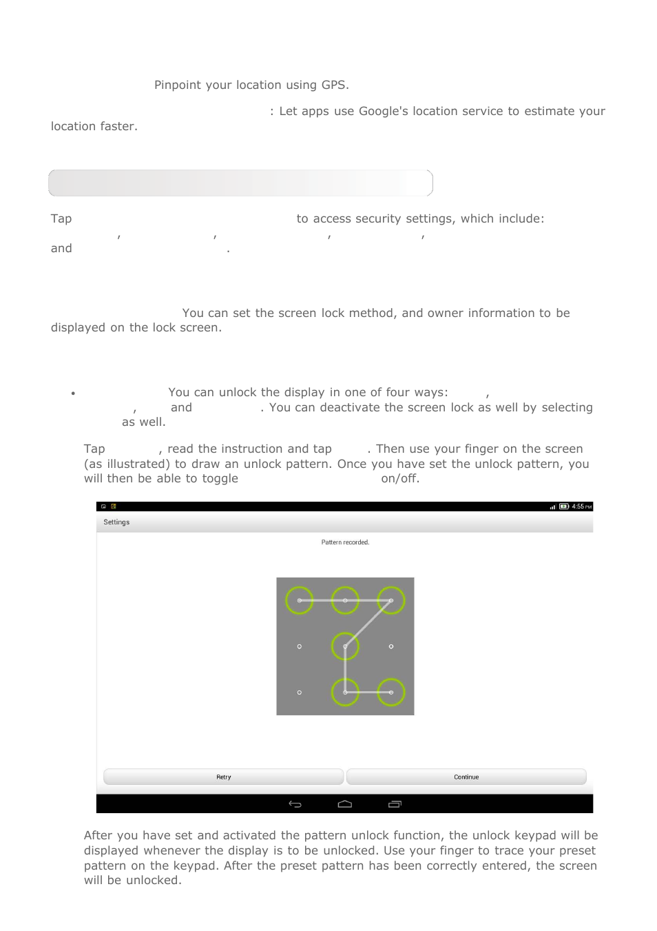 Lenovo Yoga Tablet 10 B8000 User Manual | Page 22 / 27